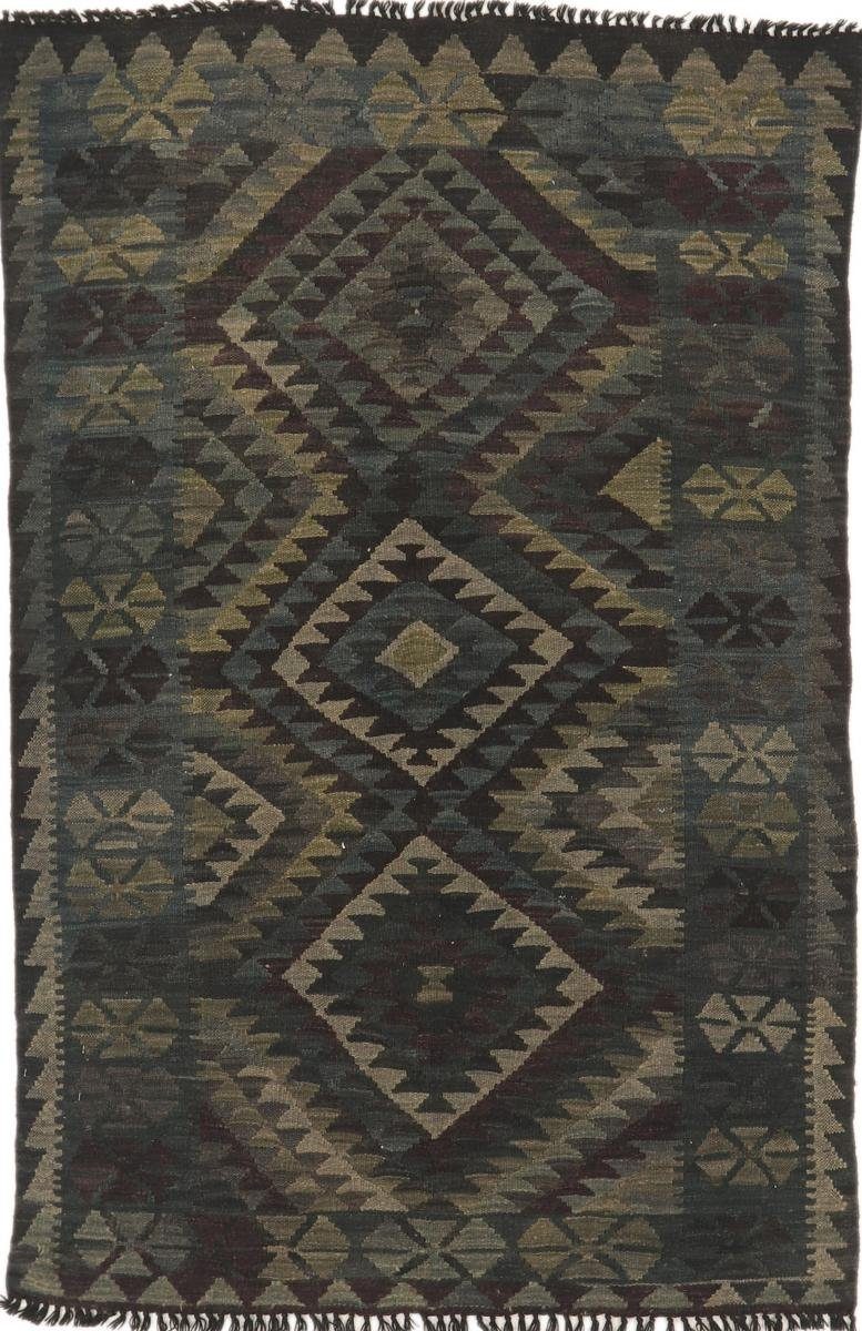 Orientteppich, Kelim Afghan rechteckig, mm 3 Trading, Handgewebter Nain 115x174 Höhe: Heritage Orientteppich Moderner