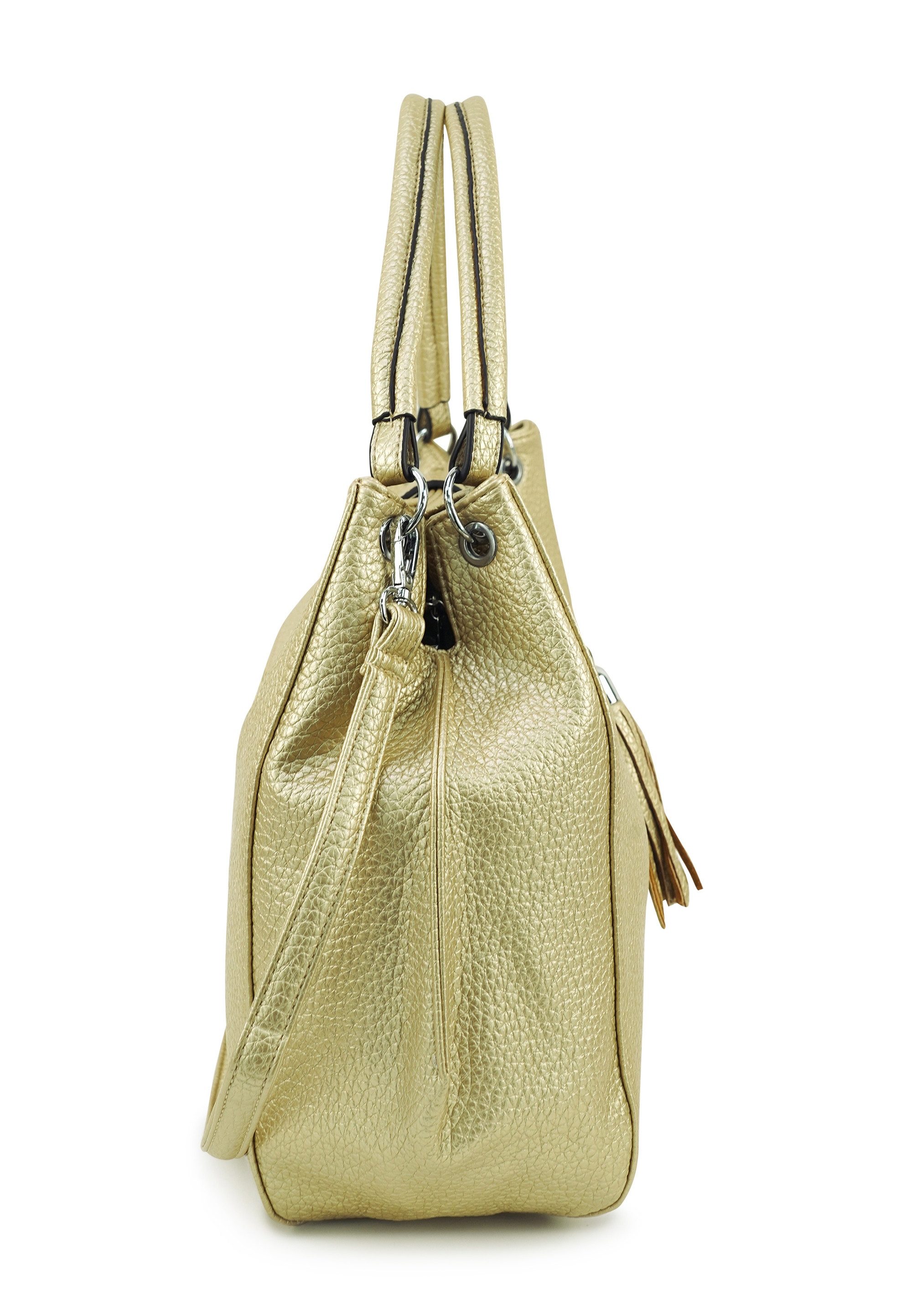 Harpa Schultertasche UZAY, mit dekorativer Troddel