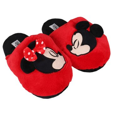 Sarcia.eu Mickey Mouse DISNEY rot -schwarze, Damen Hausschuhe, warm 40-41 EU Hausschuh