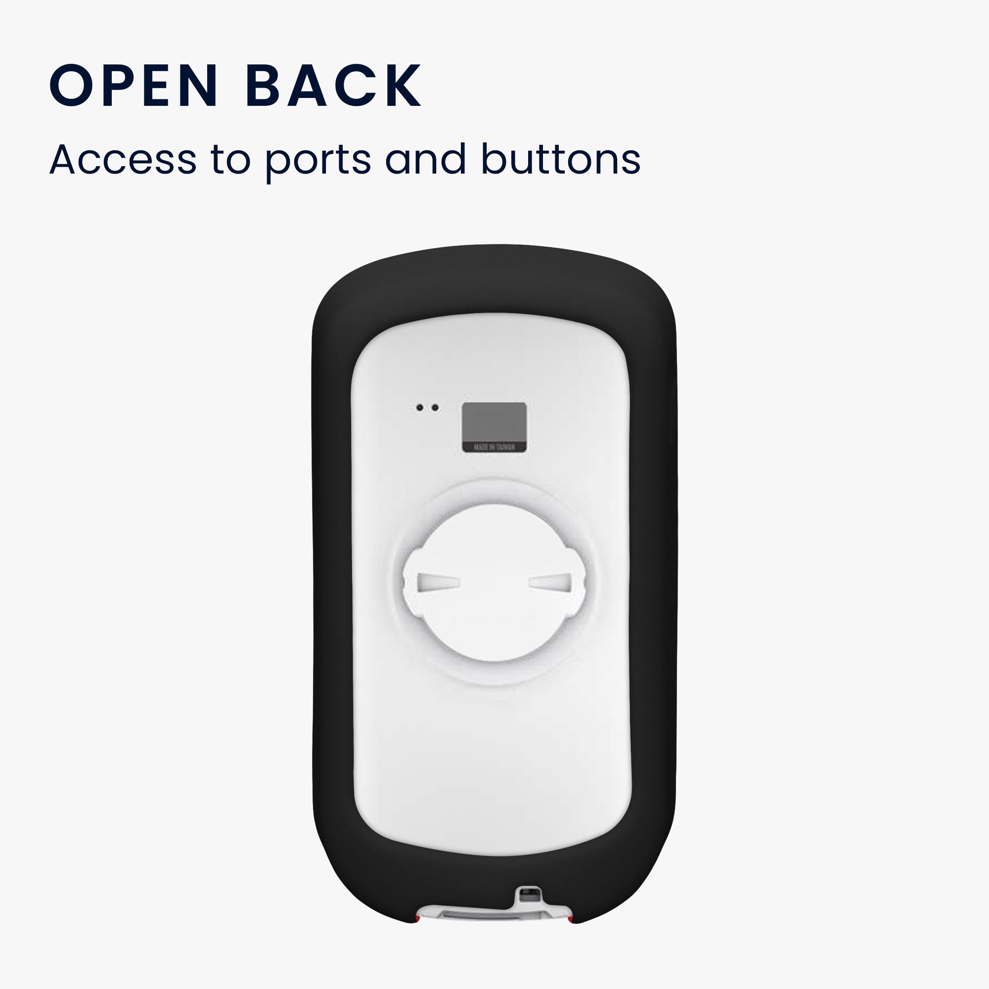 kwmobile Smartphone-Hülle kwmobile Hülle für Garmin Edge Explore 2, Silikon GPS Fahrrad Case Schutzhülle - in Schwarz