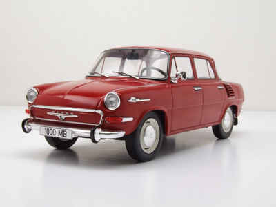 MCG Modellauto Skoda 1000 MB 1964 rot Modellauto 1:18 MCG, Maßstab 1:18
