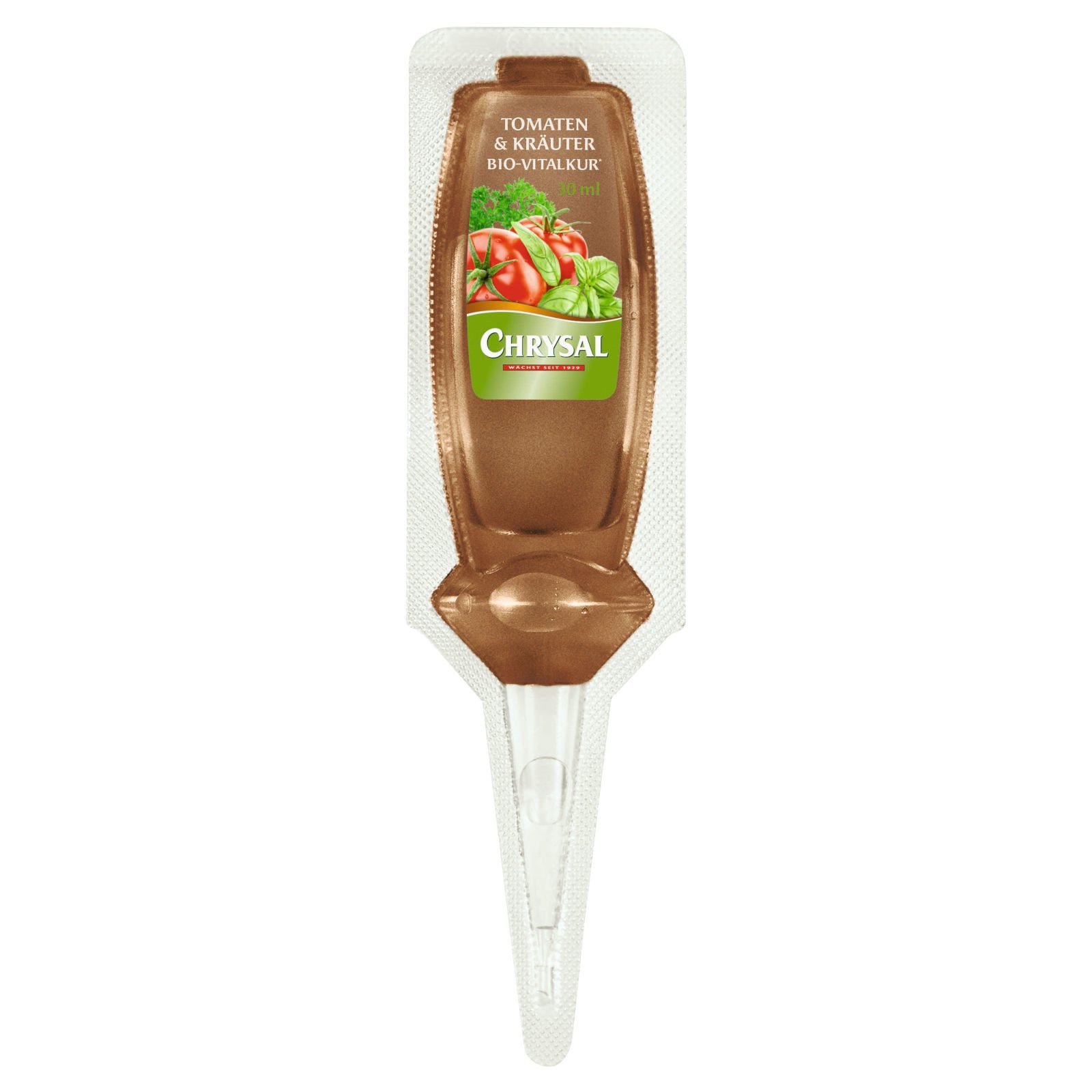 Chrysal Pflanzendünger Bio Tomaten & Kräuter Vitalkur, 30 ml