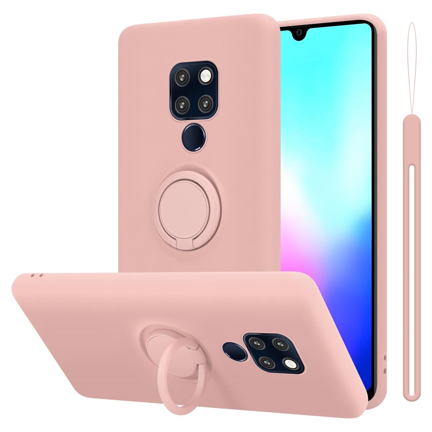 Cadorabo Handyhülle für Huawei MATE 20 Hülle Huawei MATE 20, Robustes Hard Case - Handy Schutzhülle - Hülle - Back Cover Bumper