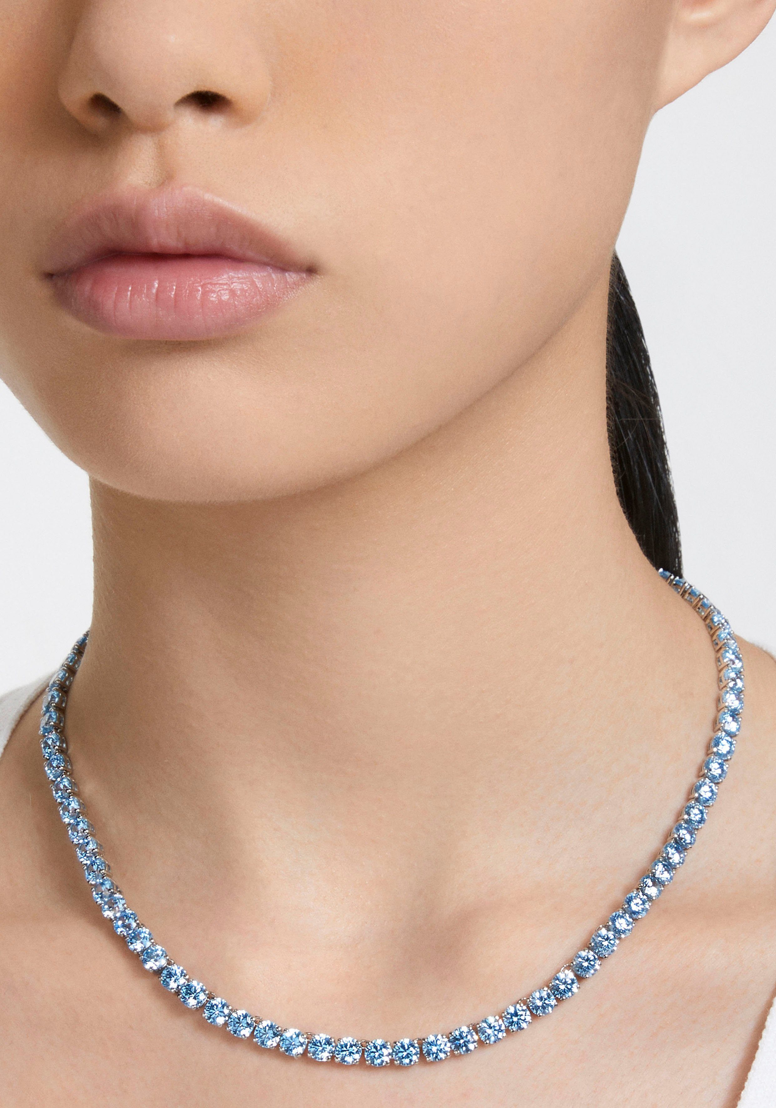Swarovski Collier Matrix Tenniskette, Ru...