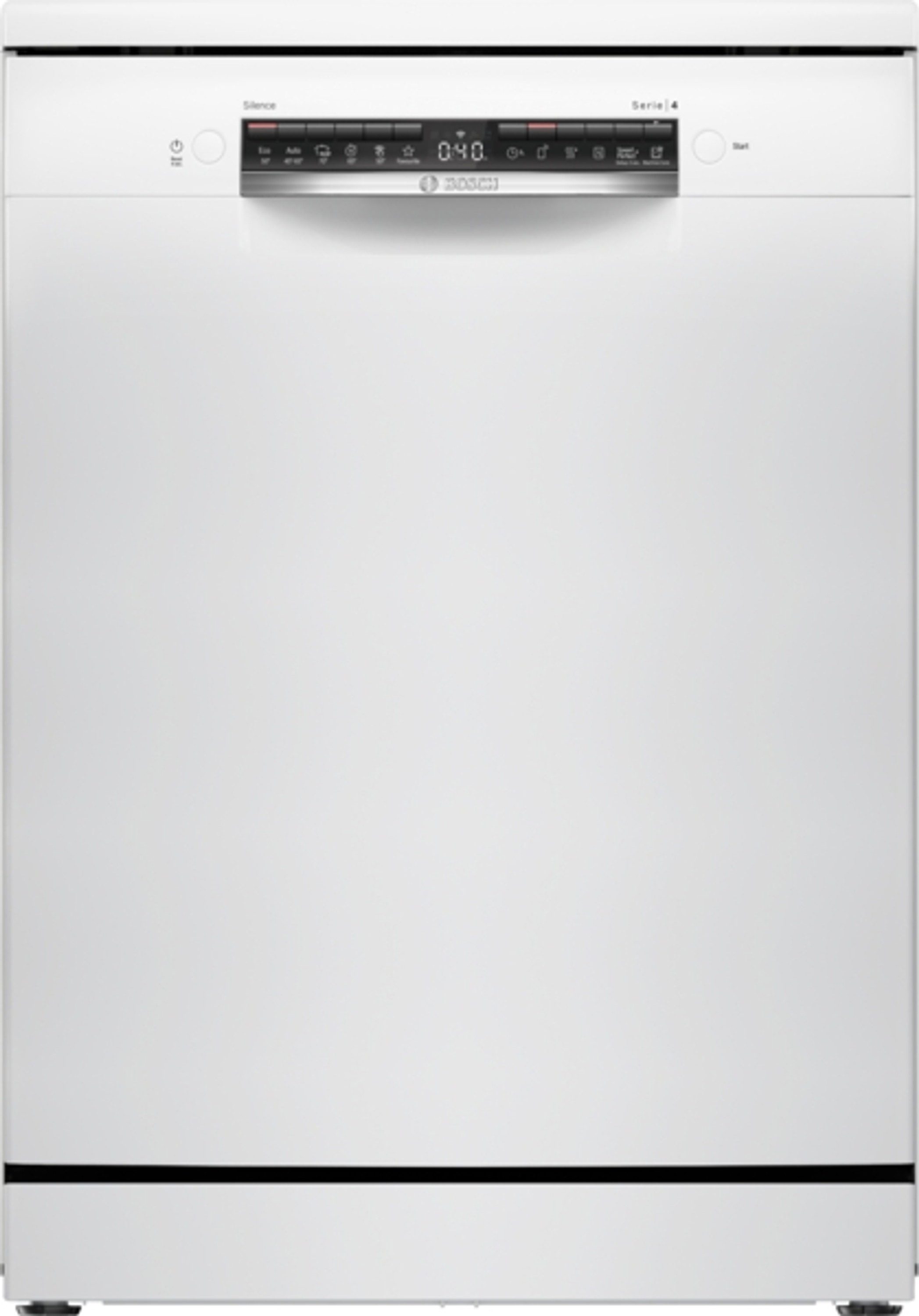 BOSCH Standgeschirrspüler SMS4HKW07E, 9 l, 13 Maßgedecke, Dosier Assistent, Eco Silence Drive, Home Connect
