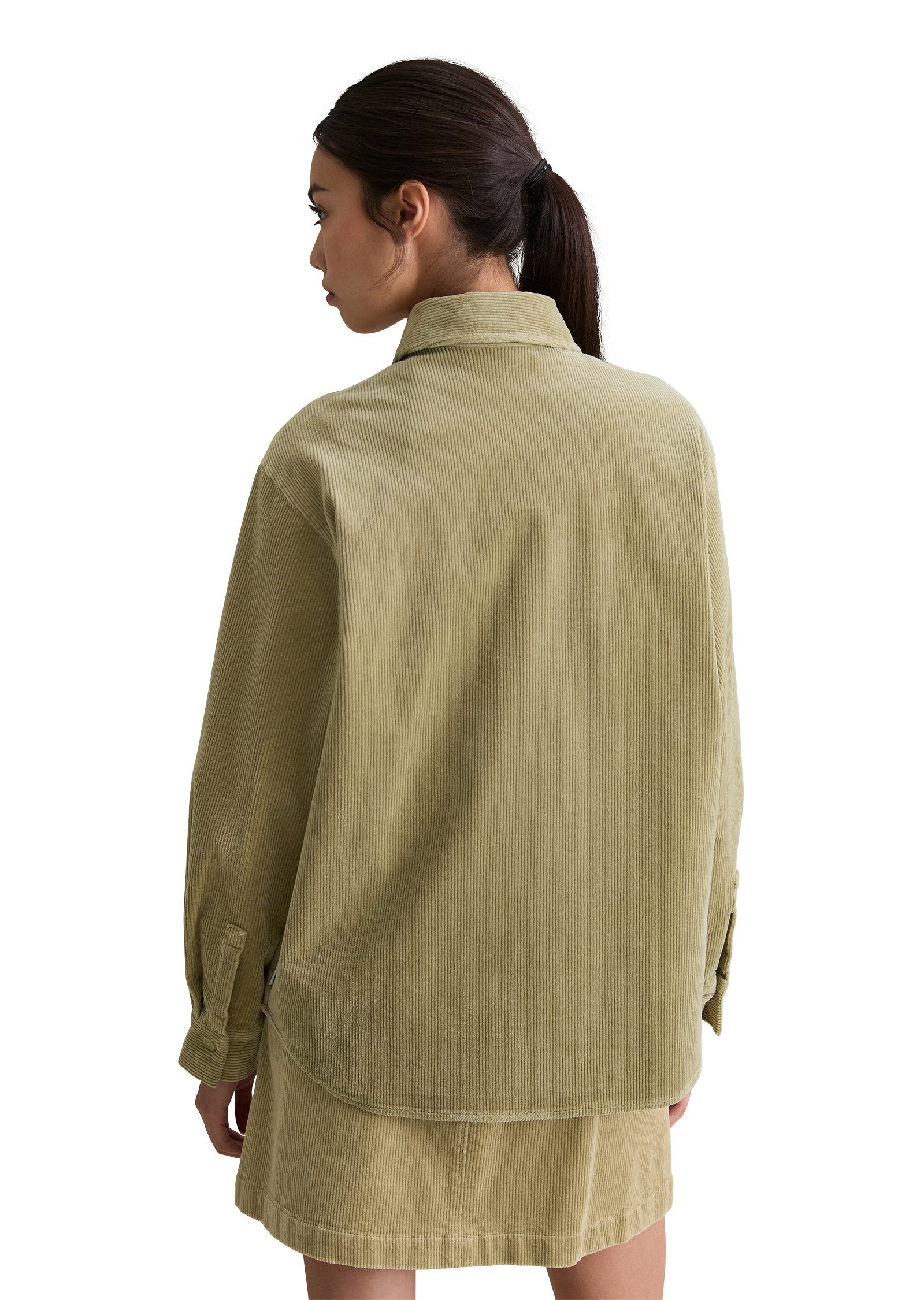 Marc O'Polo DENIM Hemdbluse aus mittelschwerem günstig online kaufen