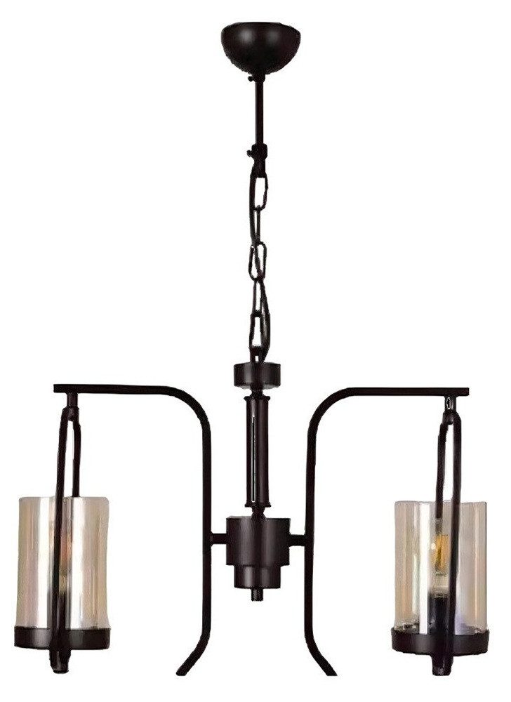 Xlmoebel Hängeleuchte Elegante Deckenlampe aus Glas für stilvolle Wohnräume, Keine Funktionen, Hergestellt in Europa
