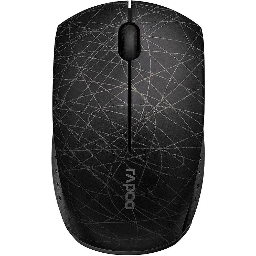 Rapoo 3300P Plus Maus (Wireless, optisch, kabellose Funkmaus, Nano USB, 2,4 GHz, 1000 dpi)