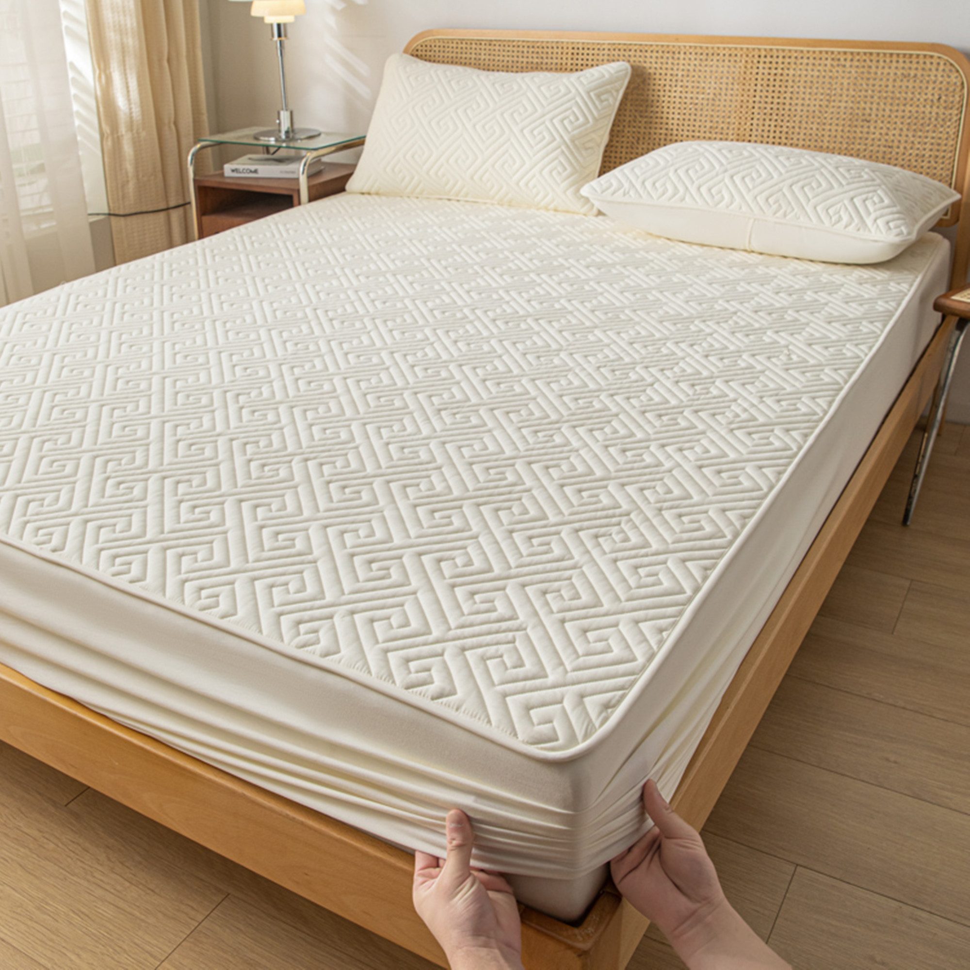 Matratzenauflage Matratzenauflage Baumwolle 90x200cm,180x200cm,200x200cm Fo günstig online kaufen