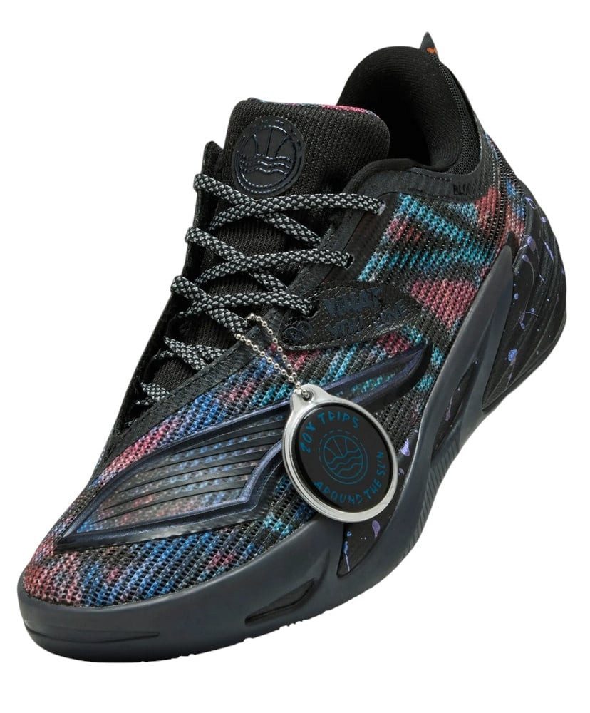 PUMA Hallen-Indoorschuhe All-Pro Nitro™ 2 VBL (Basketball) schwarz/bunt Badmintonschuh