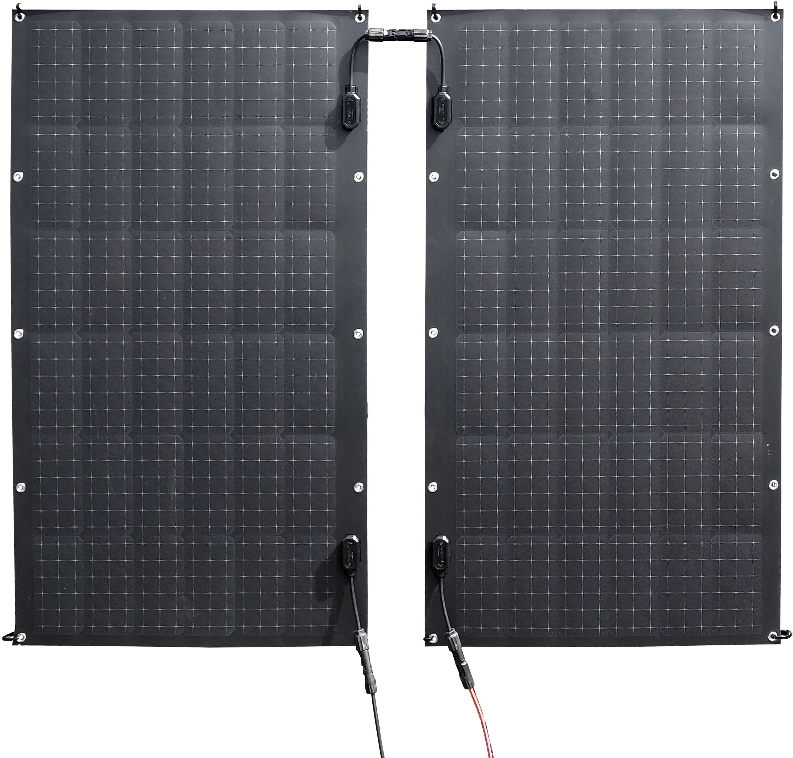 Technaxx Balkonkraftwerk Flexibles Solar Balkonkraftwerk 600W WiFi TX-270, Montage auf Balkon, Zaun, Geländer u.a.