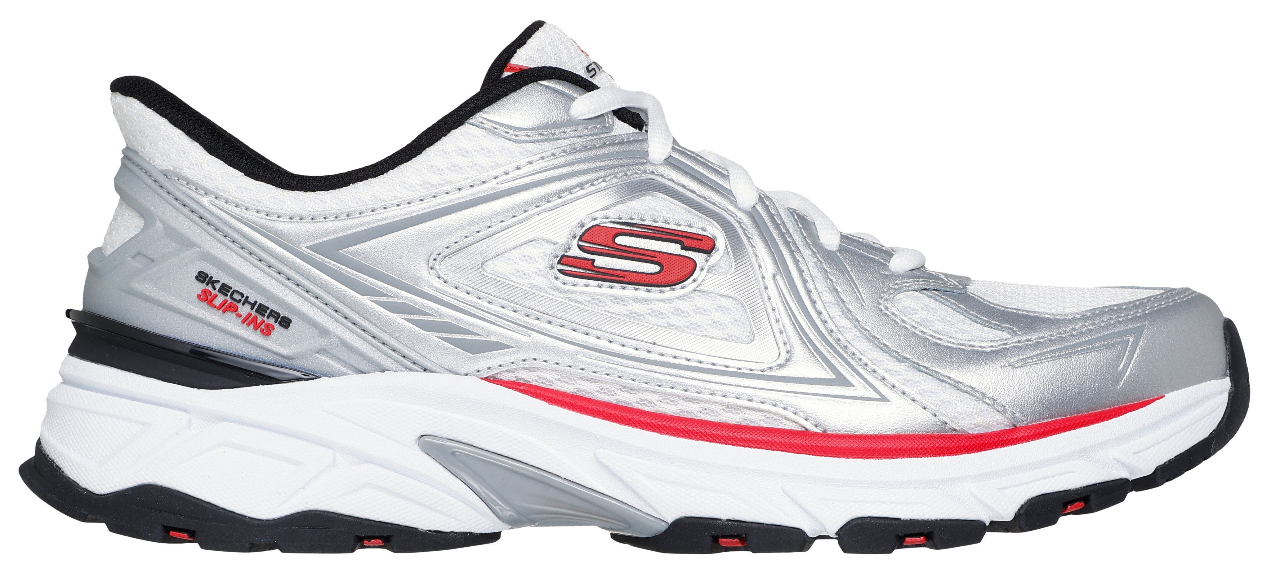 Skechers STAMINA SPORT Slip-On Sneaker Trainingsschuh, Retro Sneaker mit Slip-ins