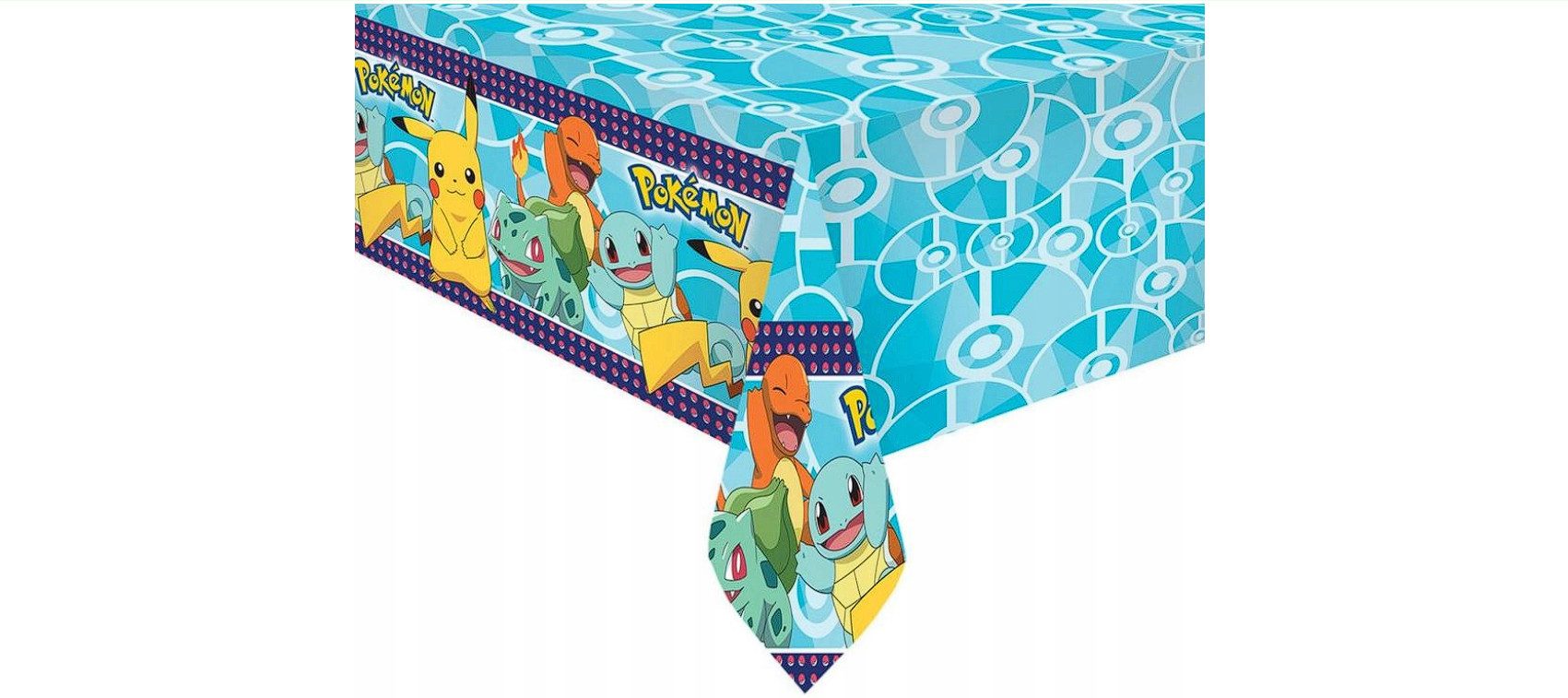 Festivalartikel Tischdecke Pokemon Geburtstagsfeier Folien-Tischdecke 120x180cm