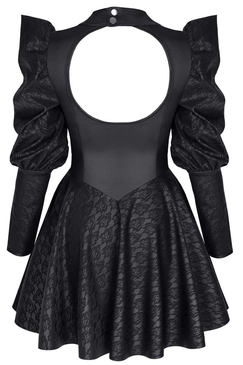 in Demoniq schwarz Minikleid L -