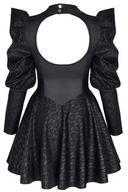 Demoniq Minikleid in schwarz - L