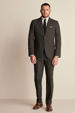 Next Anzughose Tailored Fit Anzug mit Fischgratmuster: Hose (1-tlg)