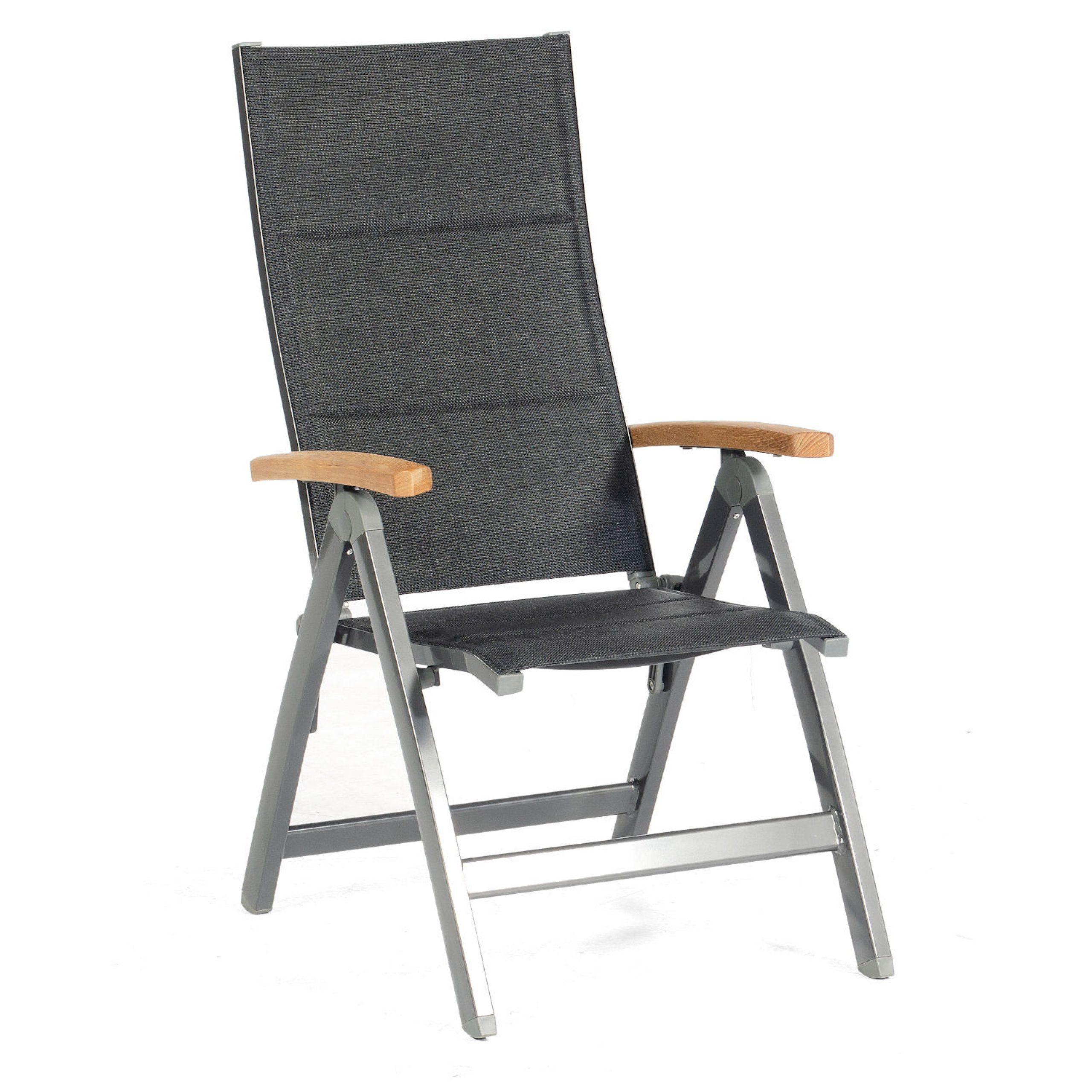 SonnenPartner Gartenstuhl Sonnenpartner Sierra Klappsessel Klappstuhl Aluminium mit Textilen