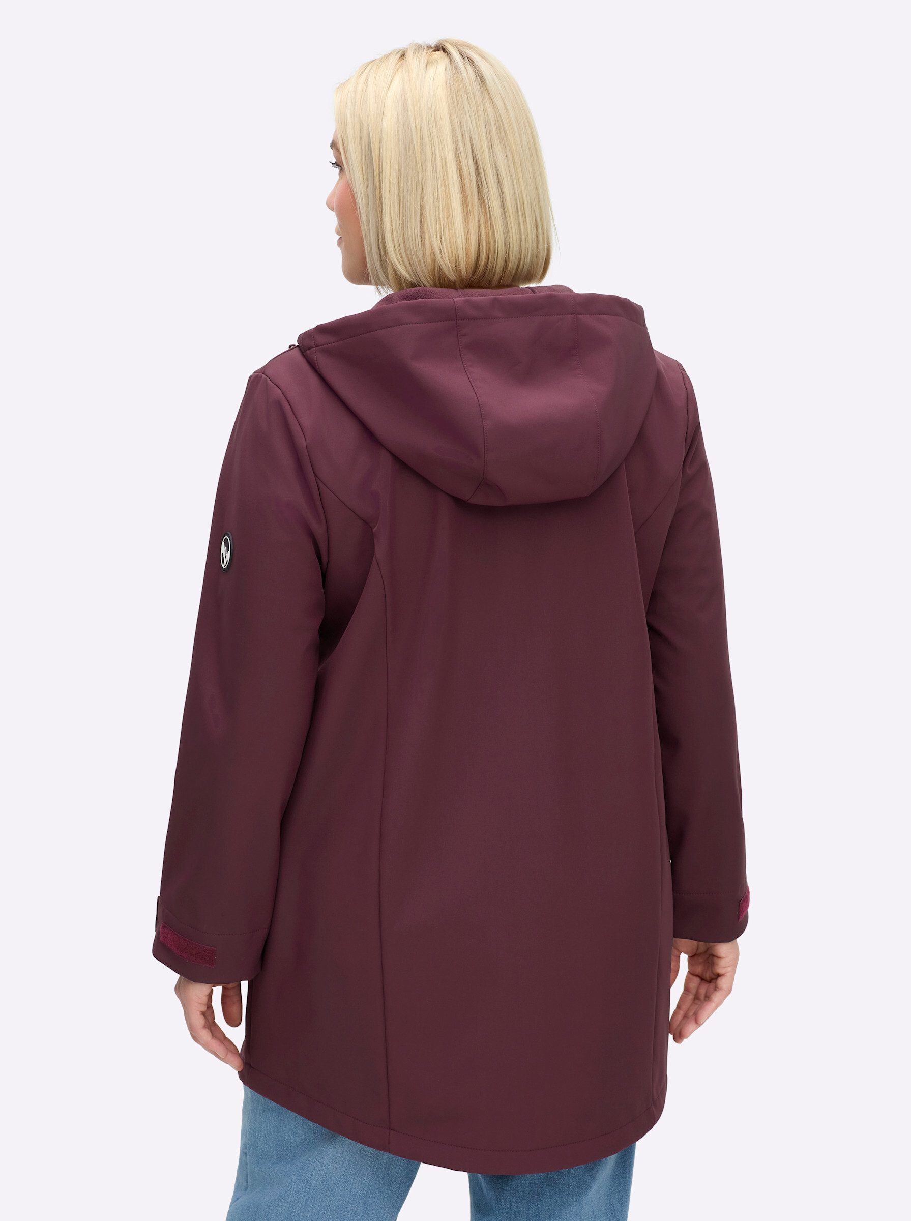 Sheego Allwetterjacke Softshell-Jacke Langarm