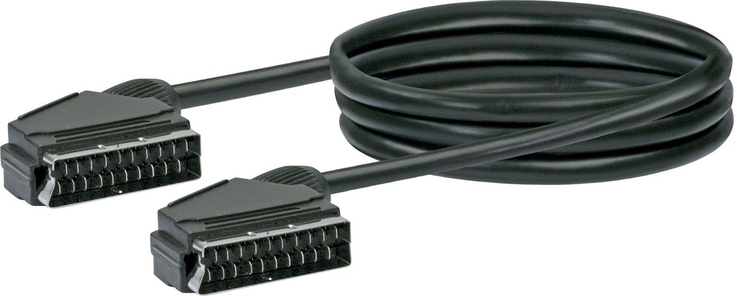 Schwaiger SCA7120 053 Audio- & Video-Kabel, SCART Stecker, (150 cm)