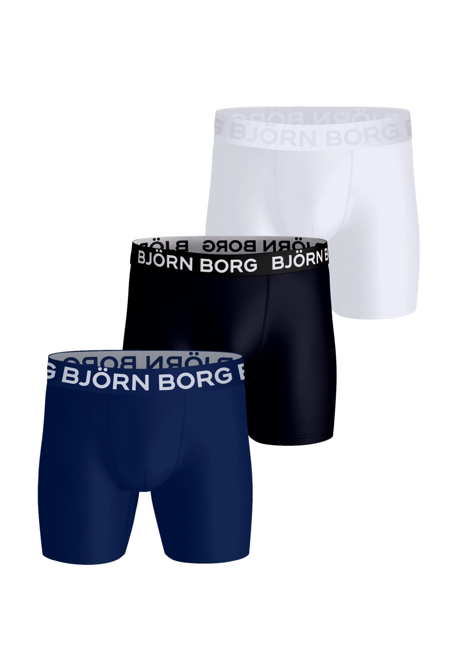 Björn Borg Boxershorts Boxershorts Unterhosen (3-St)
