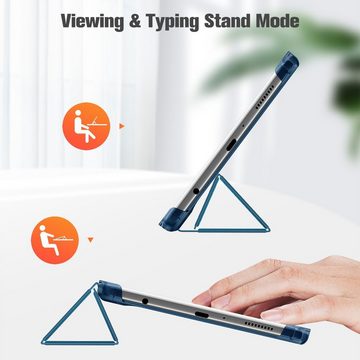 Fintie Tablet-Hülle für Samsung Galaxy Tab A7 Lite 8.7 Zoll 2021 SM-T225/T220, Ultradünn Schutzhülle mit Transparenter Rückseite Abdeckung