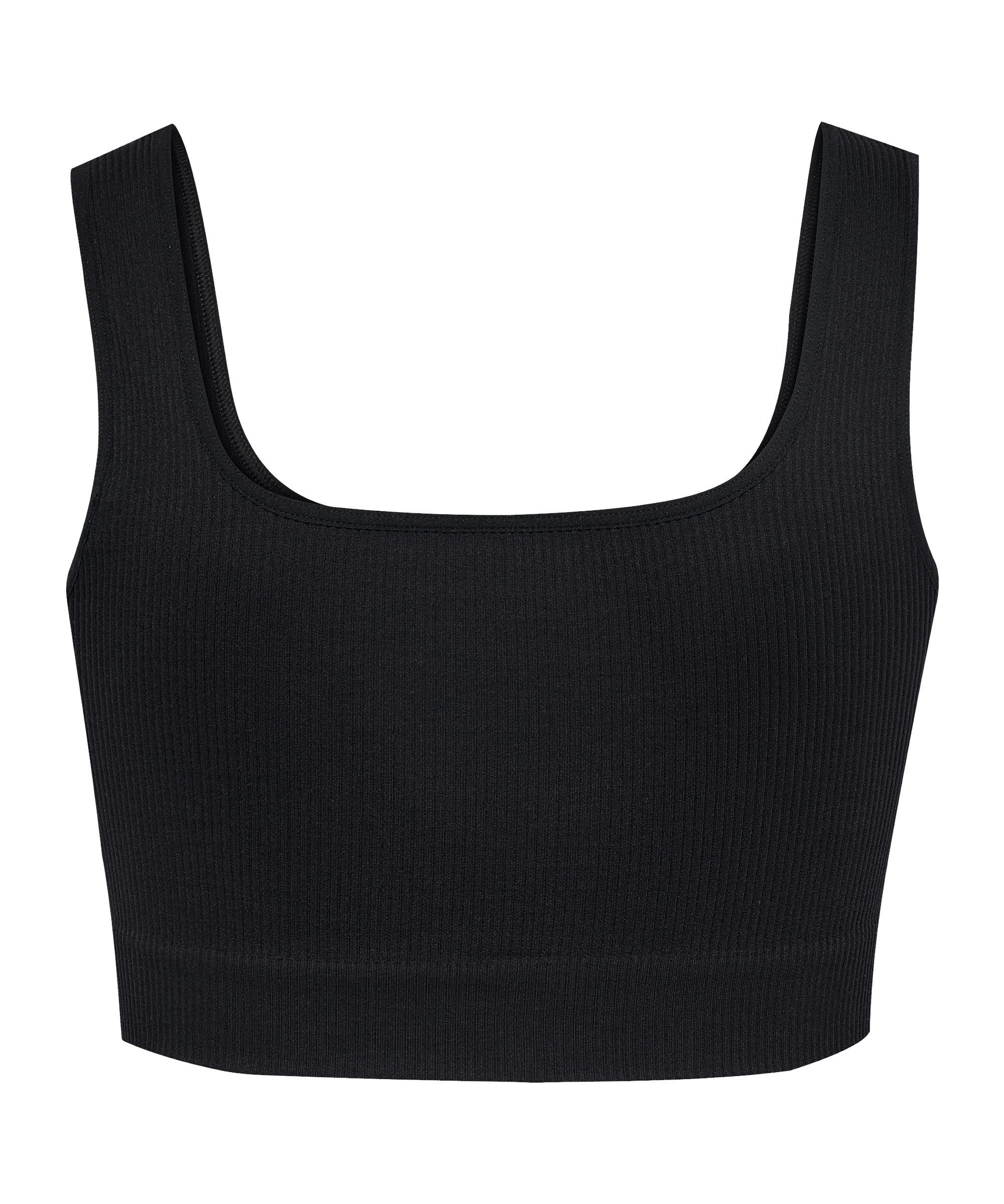 hummel T-Shirt Hummel Pulse Seamless Rib Sport-BH Damen Polyamid