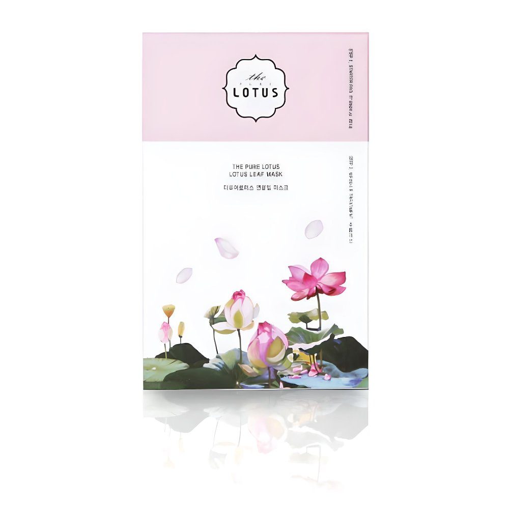 MASK TREATMENT Gesichtsmaske WRINKLE Lotus BOX LOTUS LEAF The 2-STEP