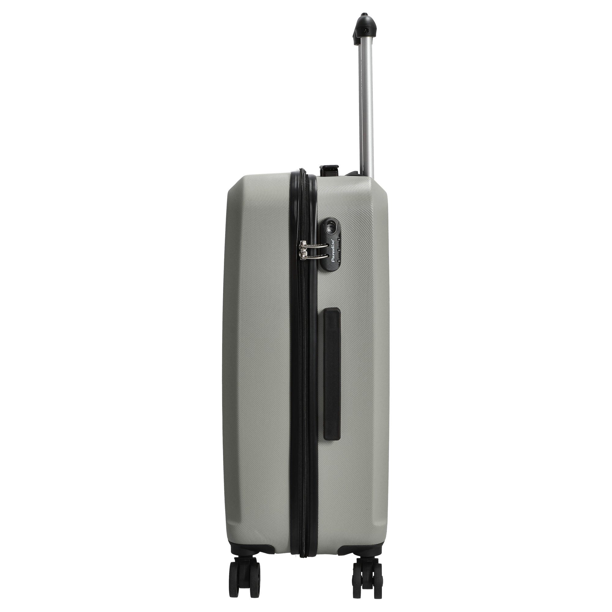 CHECK.IN® Koffer Paradise by Havanna 2.0 - 4-Rollen-Trolley 69 cm (silber), 4 Rollen