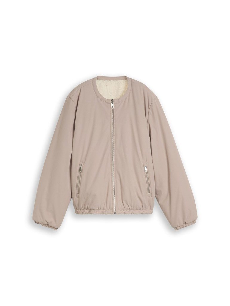 TOM TAILOR Denim Outdoorjacke reversible teddy jacket
