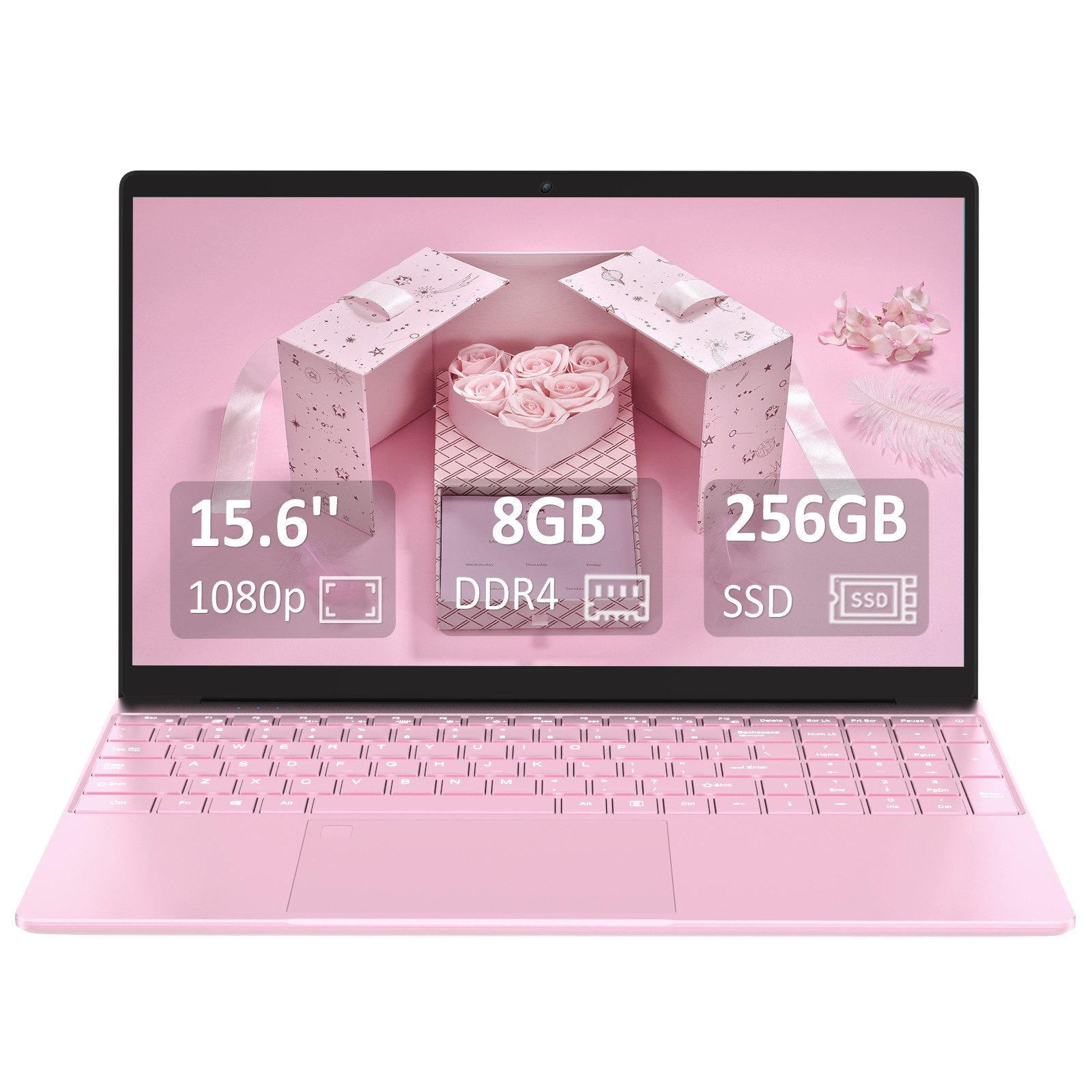 Ultraleichtes Laptop, 8 GB RAM, FHD IPS-Display Notebook