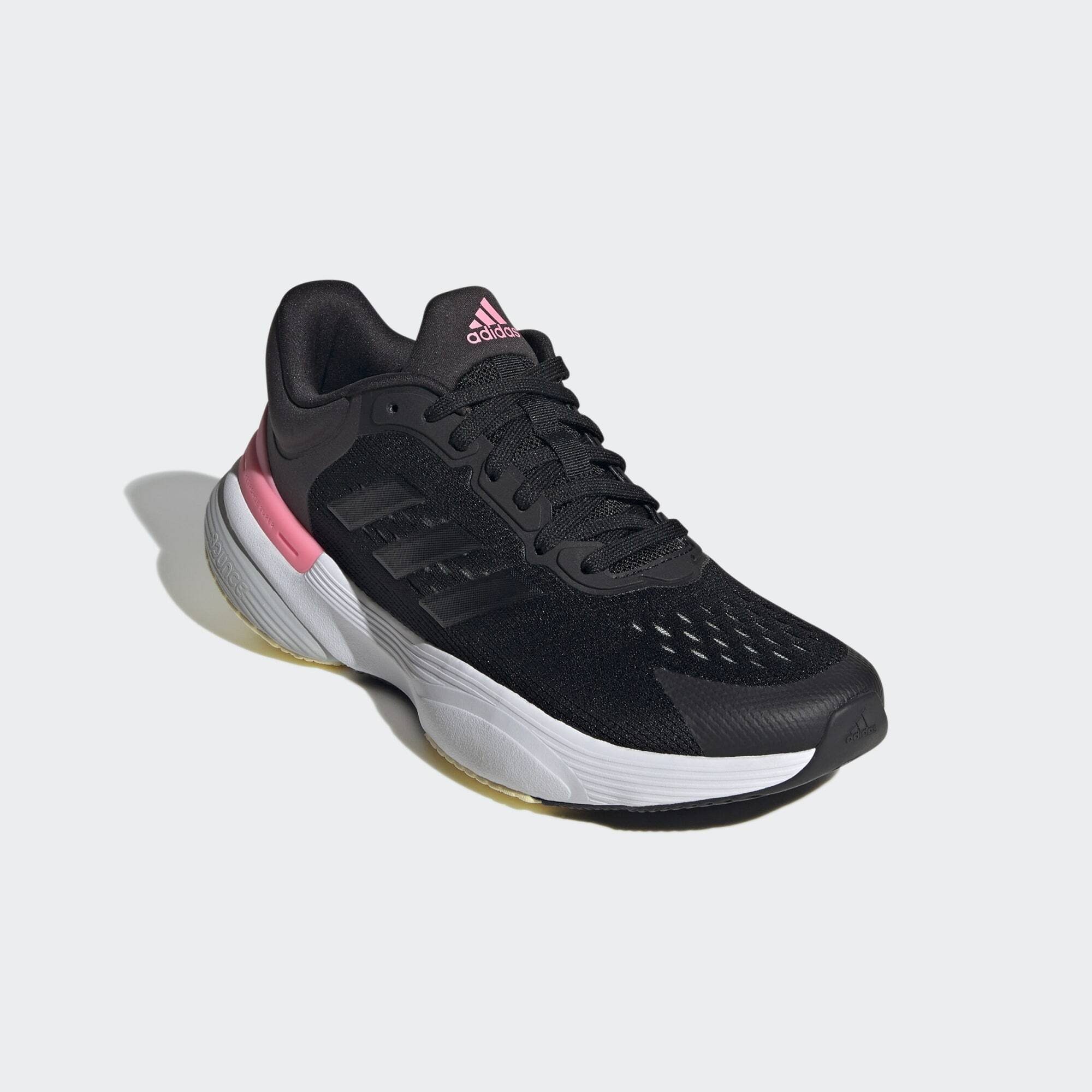 adidas Performance RESPONSE SUPER 3.0 LAUFSCHUH Sneaker Core Black / Core Black / Beam Pink