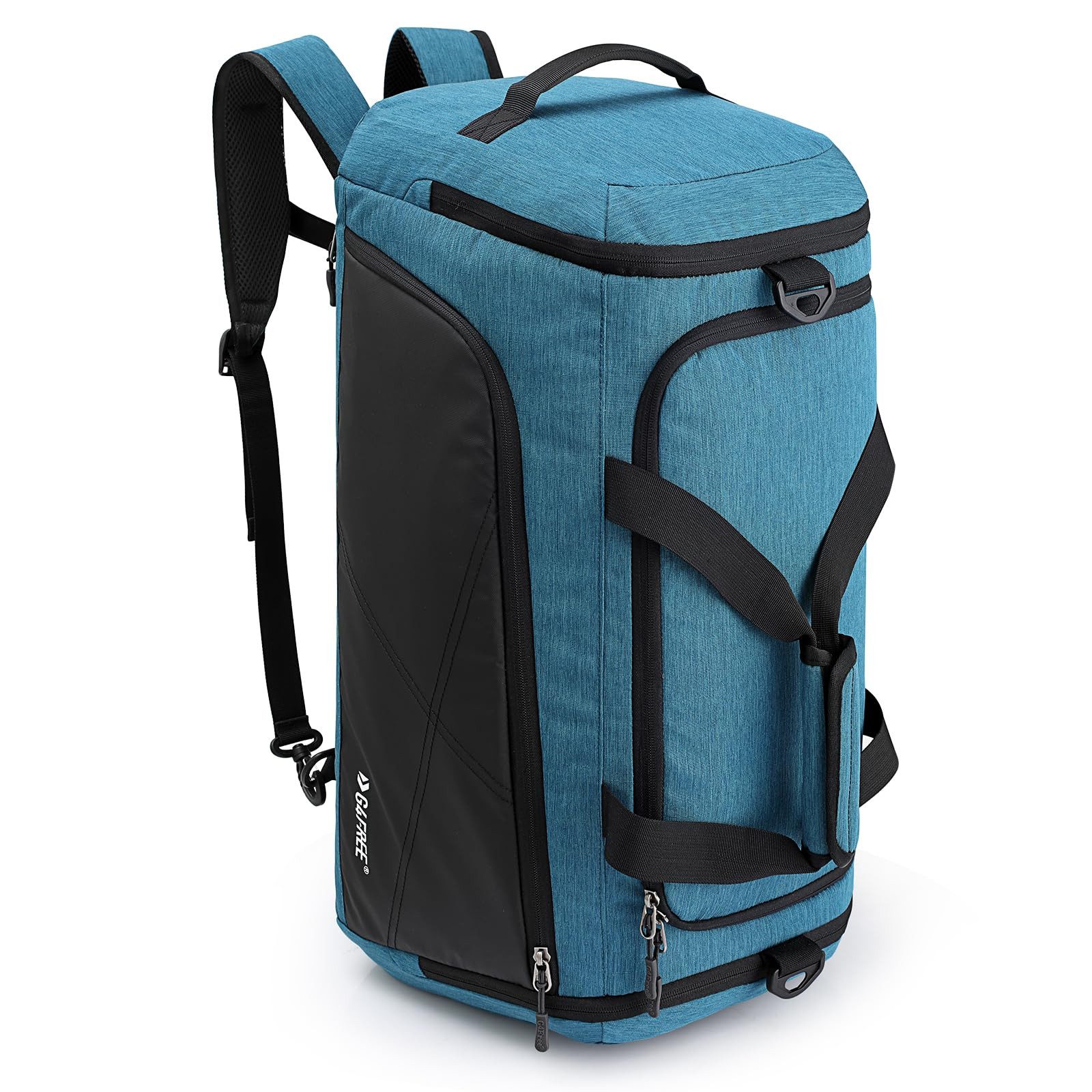G4Free Sporttasche 45L/60L 3-Wege Sporttasche Rucksack, Reisetasche Weekender, 45L/60L Drei-in-Eins-Reiserucksack/Sporttasche