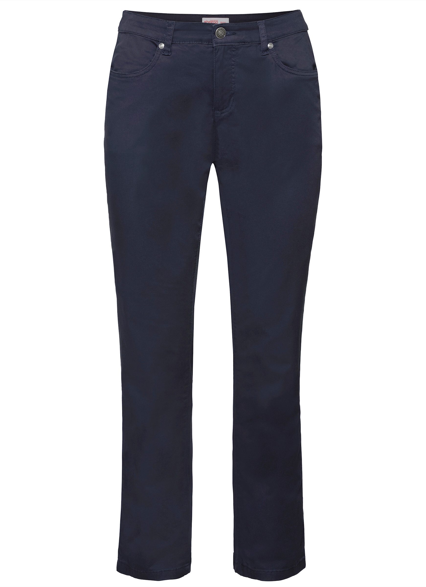 Sheego Jerseyhose Hose Innenbeinlänge ca. 83 günstig online kaufen