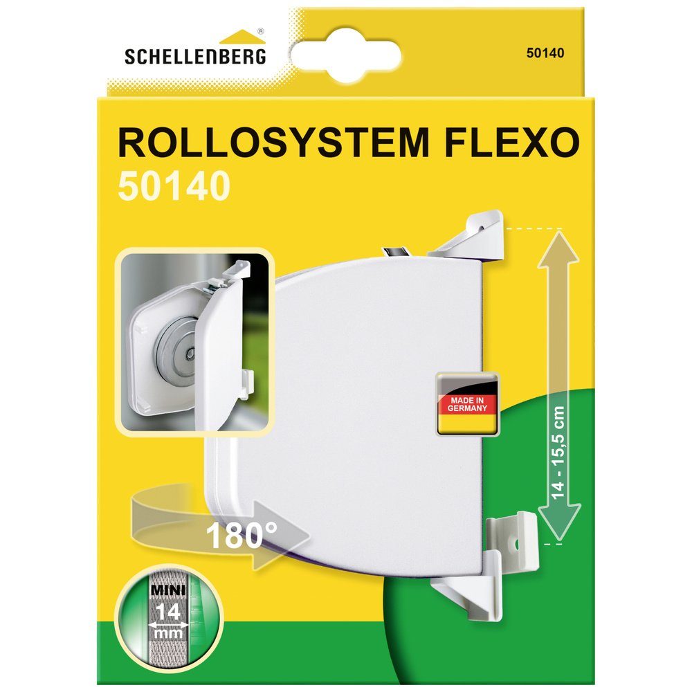 SCHELLENBERG Rollladengurt-Antrieb Schellenberg 50140 Gurtwickler Aufputz Passend für (Rollladensysteme)