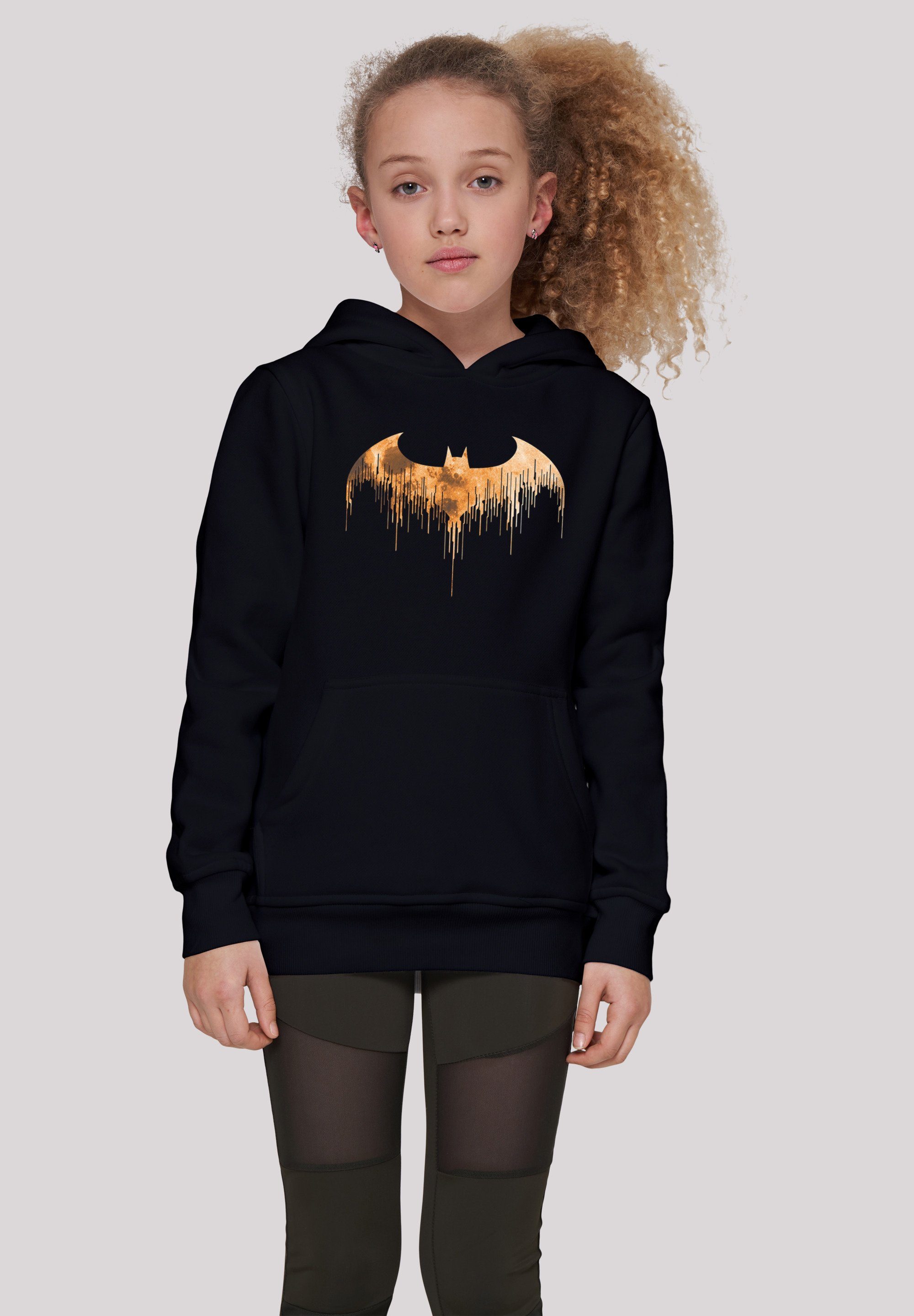DC Halloween Comics F4NT4STIC Kinder,Premium Knight Sweatshirt Unisex Logo Arkham Moon Batman Merch,Jungen,Mädchen,Bedruckt
