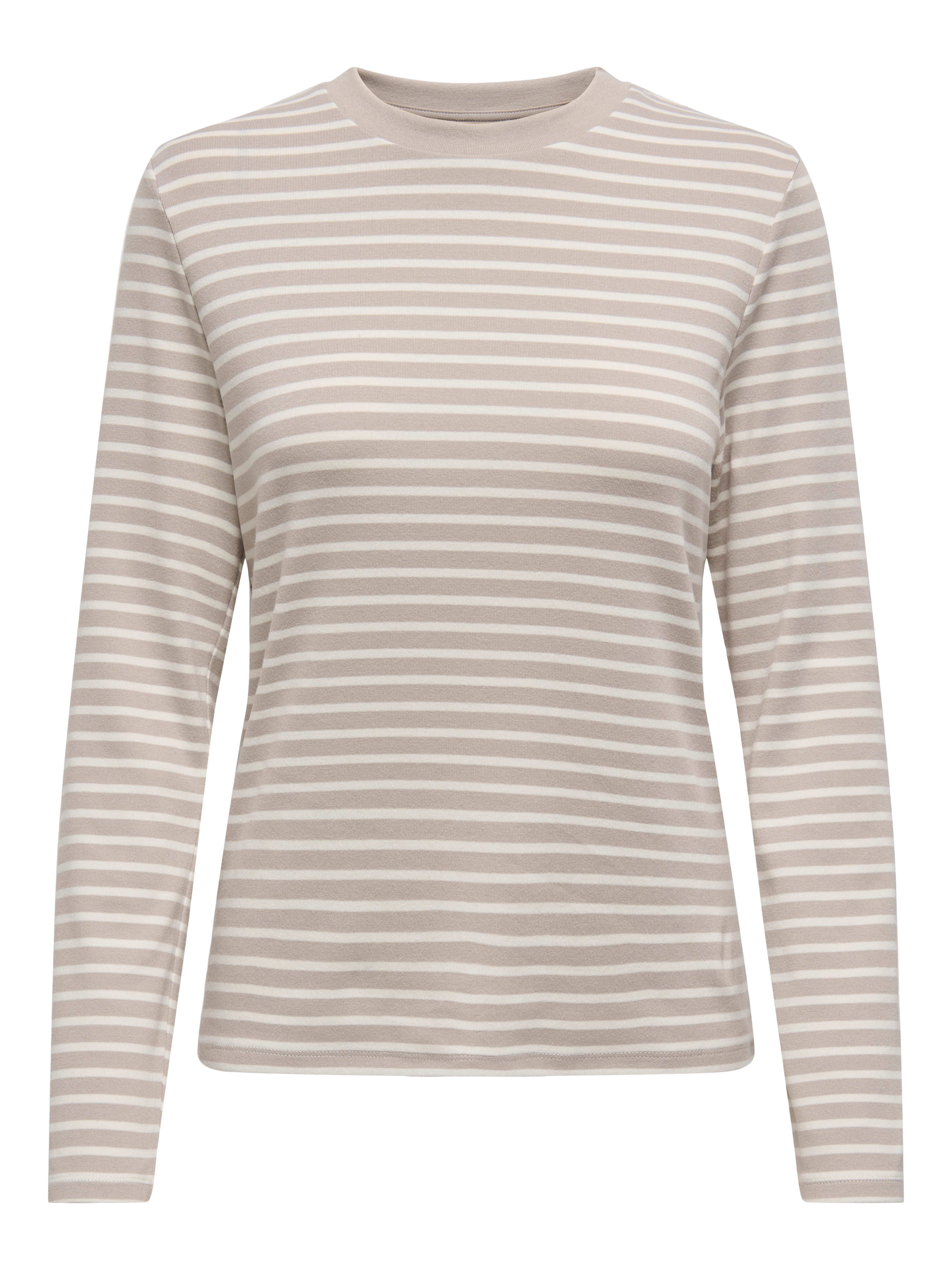 ONLY Langarmshirt ONLLYON L/S O-NECK TOP günstig online kaufen