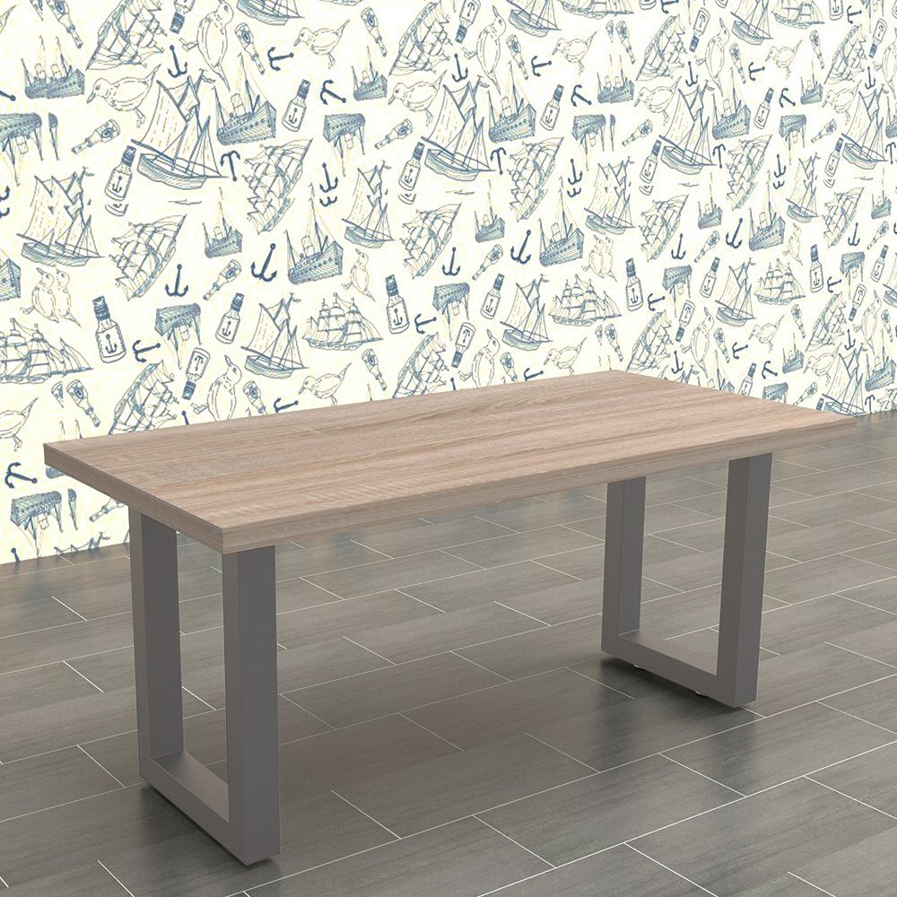Tischuntergestell Möbelbeine Möbelfüße Mucola pflegeleicht Tischgestell Bankkufen, langlebig Möbelfuß und