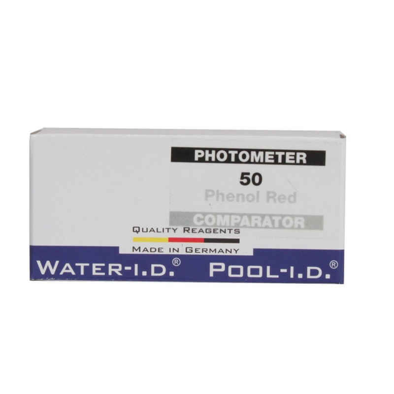WATER-I.D. Chlortabletten 50 PoolLab Testtabletten pH Phenol Red Pool Photometer Wasseranalyse