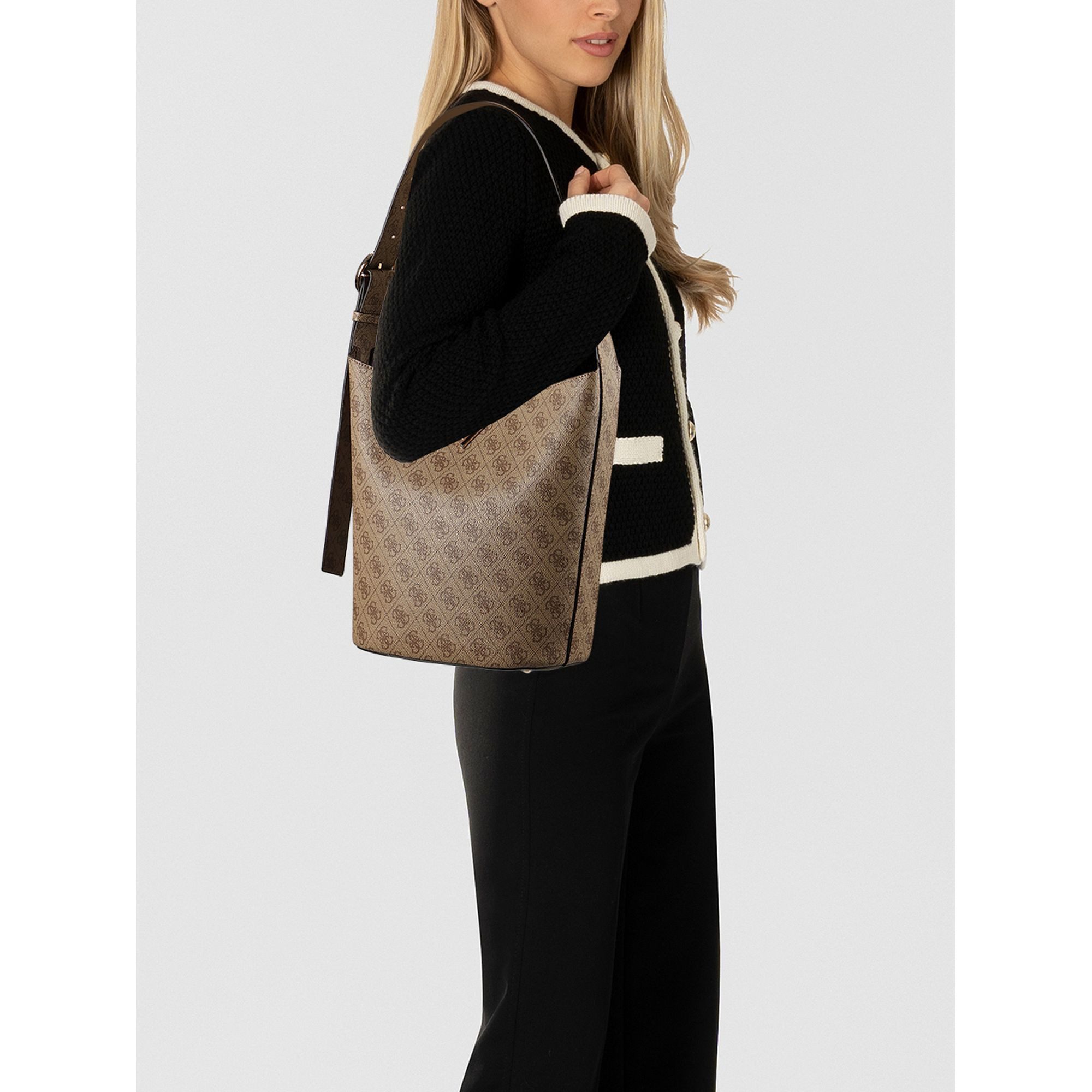 Guess Schultertasche Meridian, Polyurethan