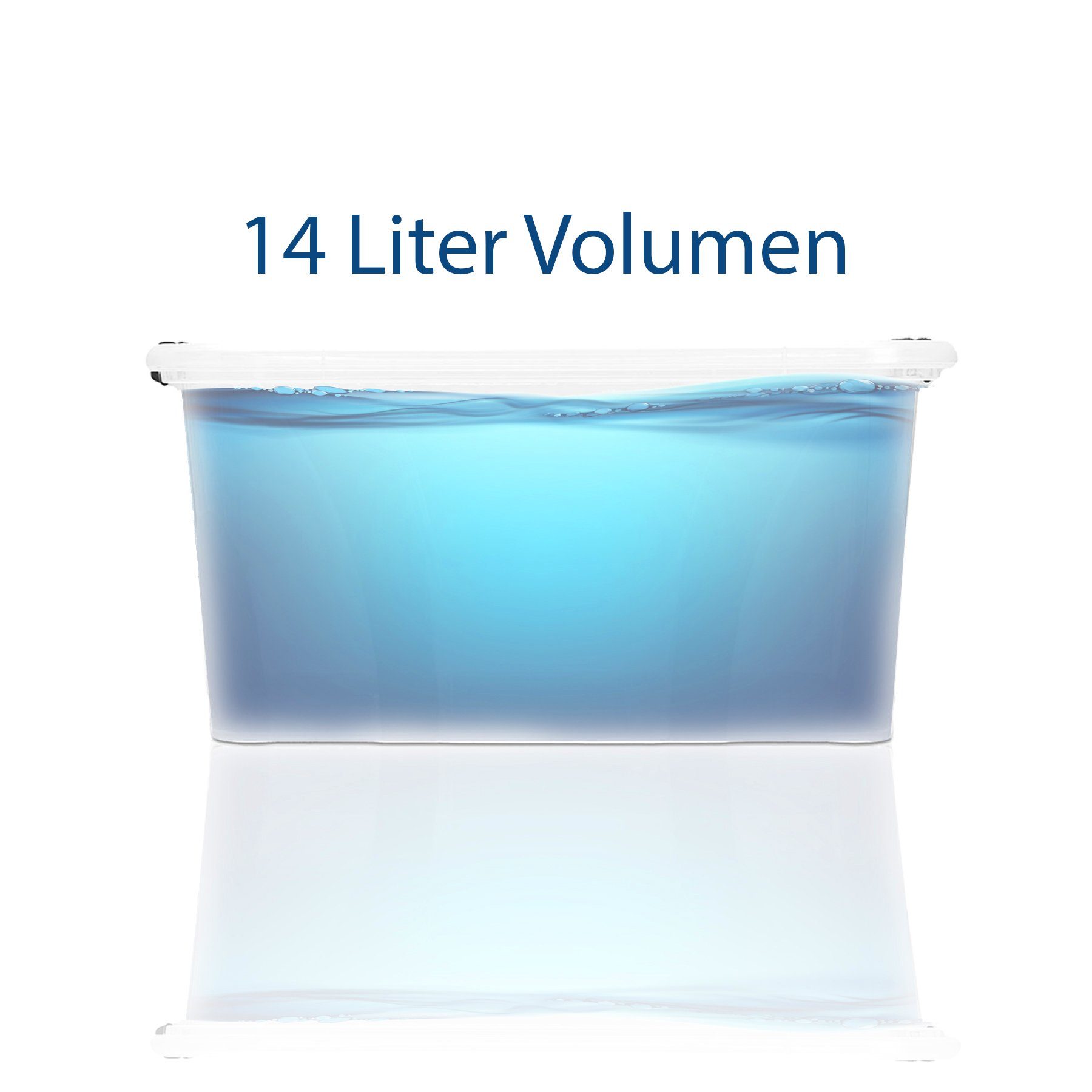 BigDean Aufbewahrungsbox 3er Set Aufbewahrungsbox mit Deckel (Set, 3 St., 3 günstig online kaufen