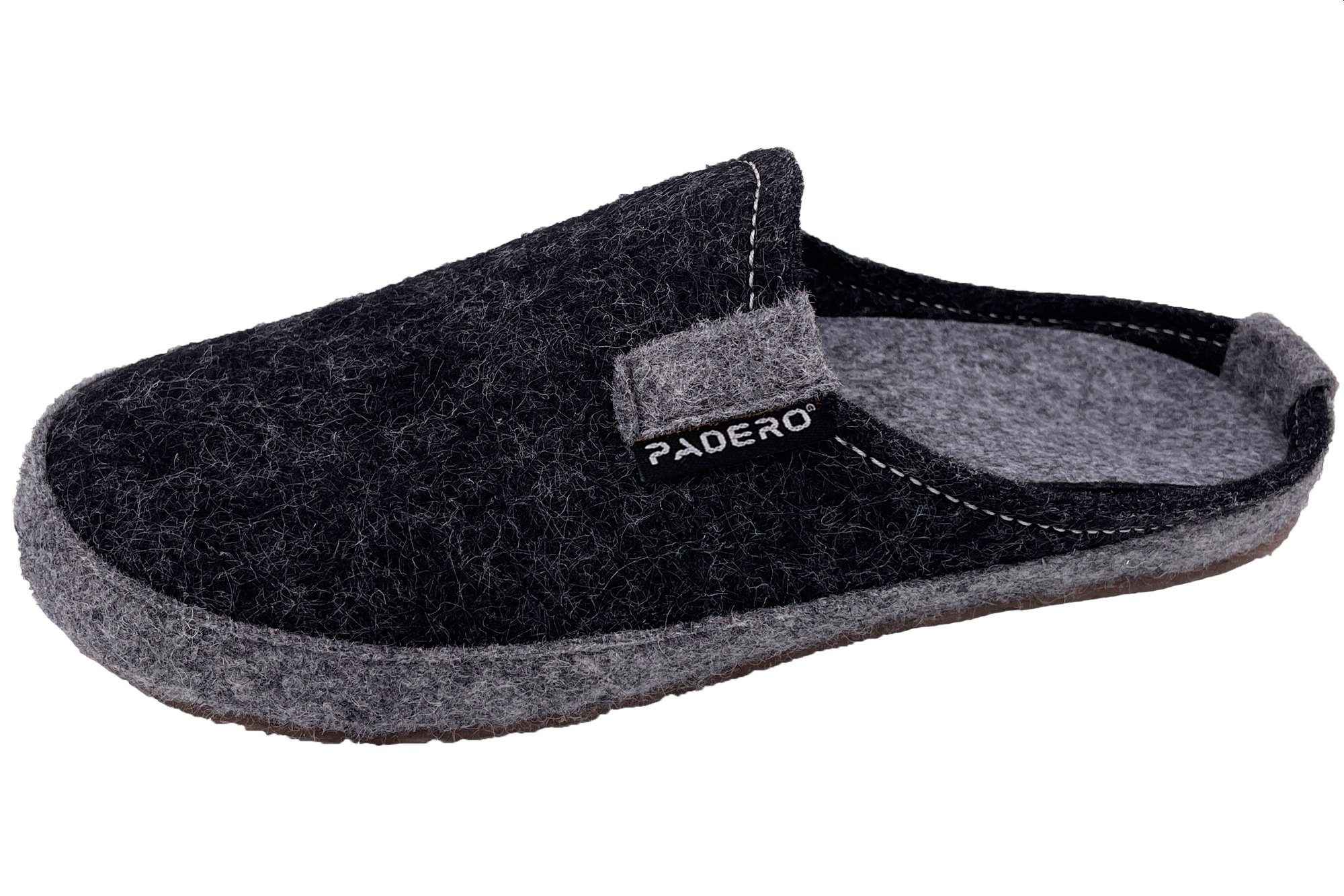 PADERO TONI Pantoffel Wollfilz Hausschuh