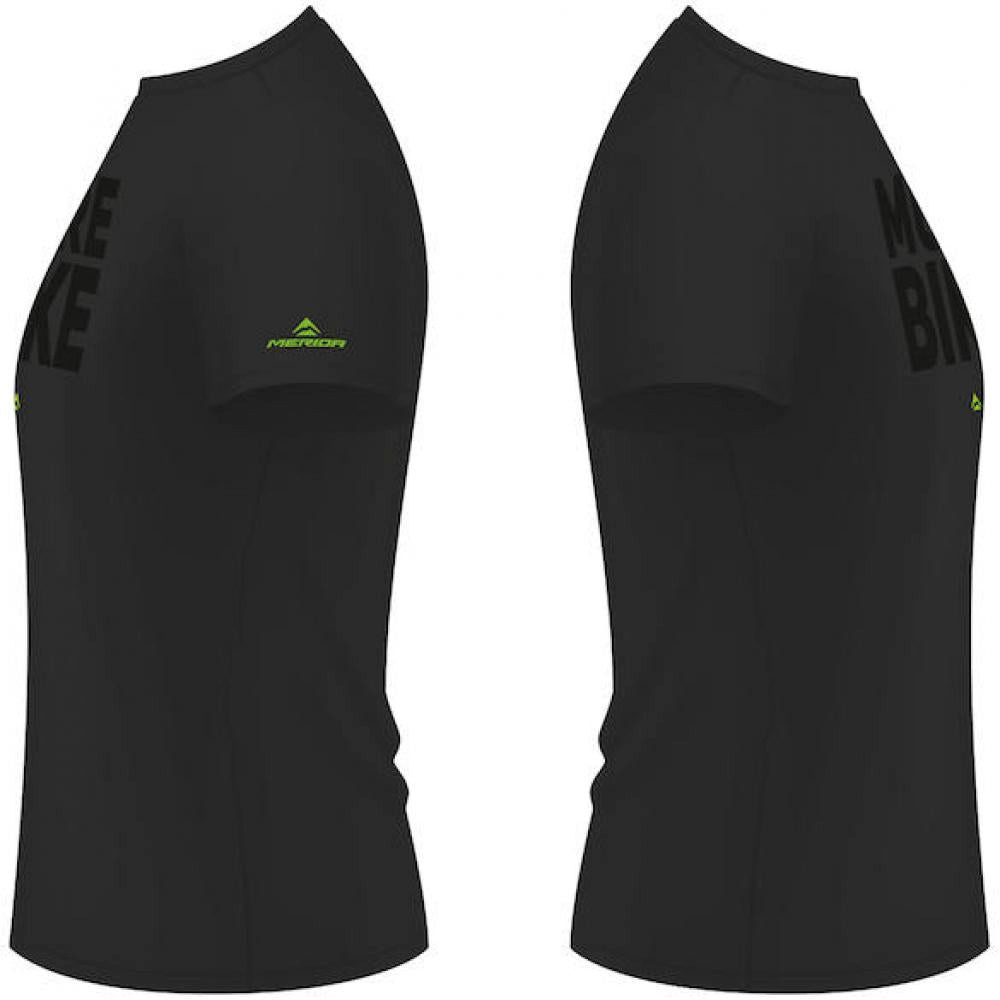 Merida Funktionsshirt Merida T-Shirt MORE BIKE Edition Herren L Schwarz - komfortables Bike-