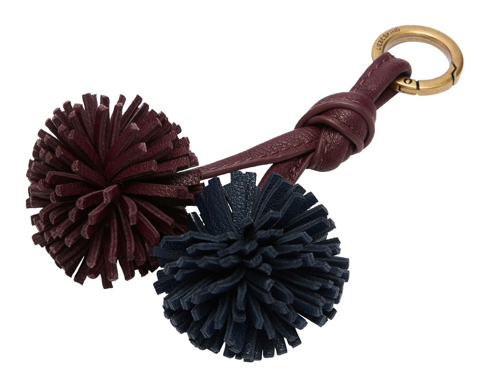 Liebeskind Berlin Schlüsselanhänger Pom Pom Keyring, aus echtem Leder – Bild 2 von 4