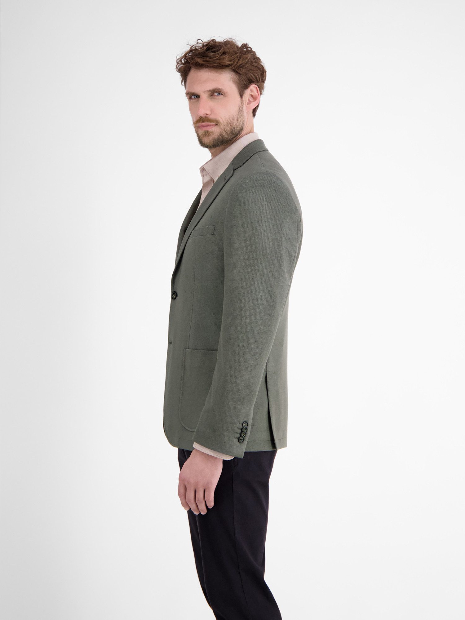 LERROS Jerseysakko KURZGRÖSSEN - Sakko in Strukturqualität