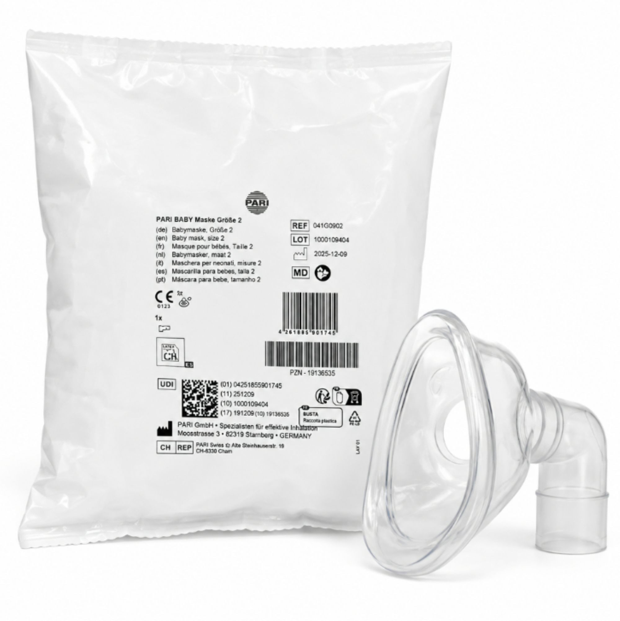 PARI Inhalator PARI Baby Maske Gr.2
