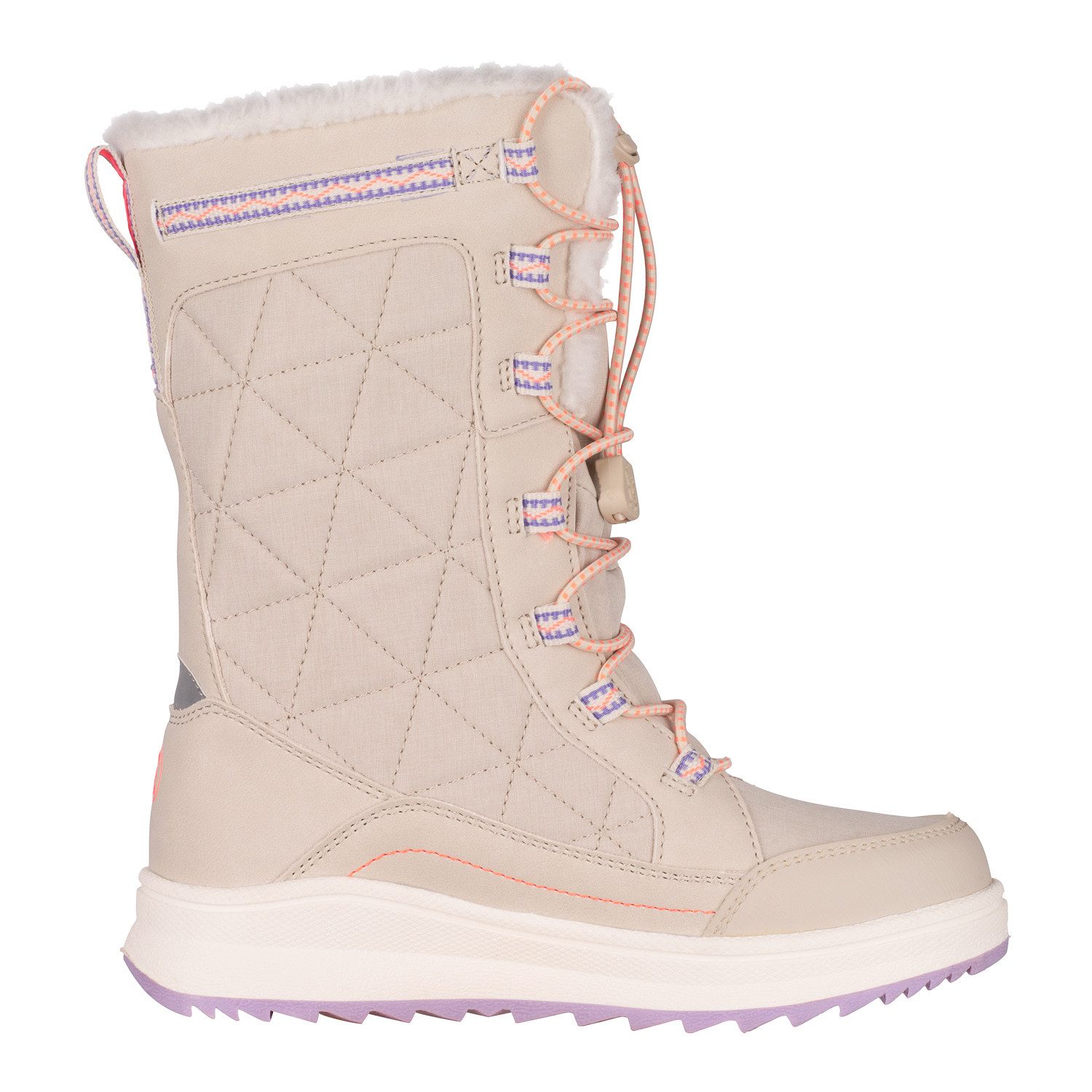 TROLLKIDS GIRLS ARENDAL WINTER BOOTS PRO Winterstiefel wasserdicht, mit profiliertem Gummi-Laufsohlenmaterial, für Kinder