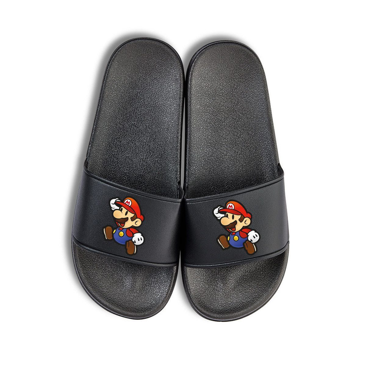 Youth Designz Mario Unisex Badelatschen Flip Flops Badeschuh mit lustigen Aufdruck für Damen und Herren