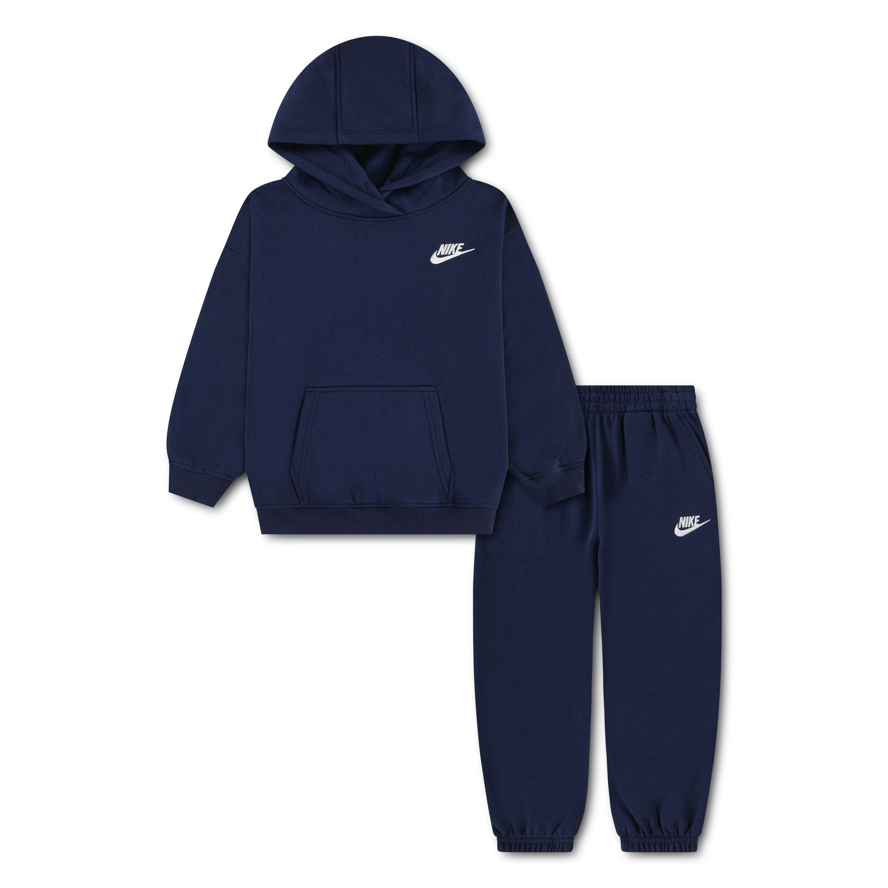Nike Sportswear Jogginganzug NKN CLUB FLEECE OVERSIZED SET, Oversized Schnitt, aus Baumwolle und Polyester