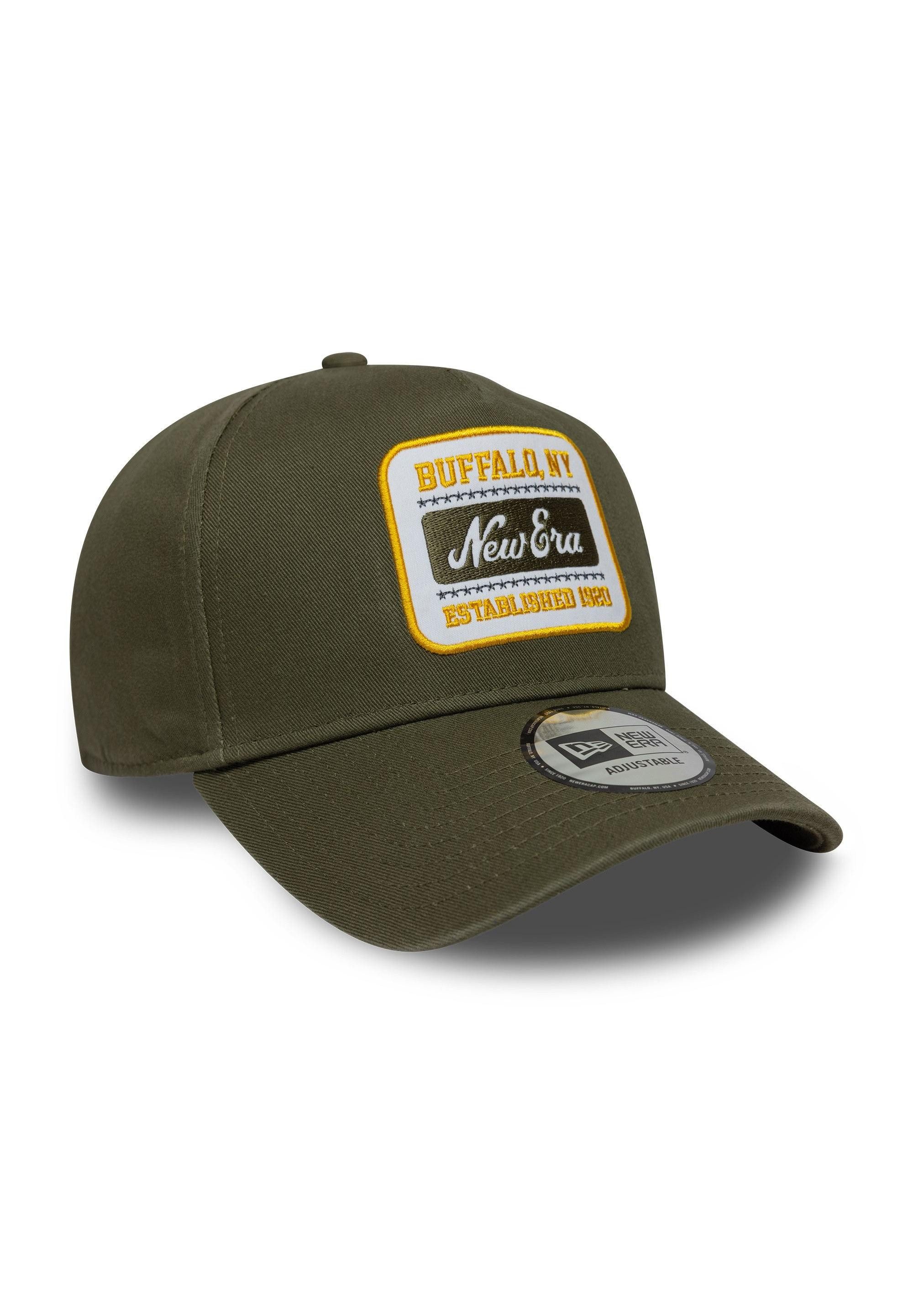 New Era Baseball Cap Washed Patch E-Frame Cap New Era Grün (1-St)