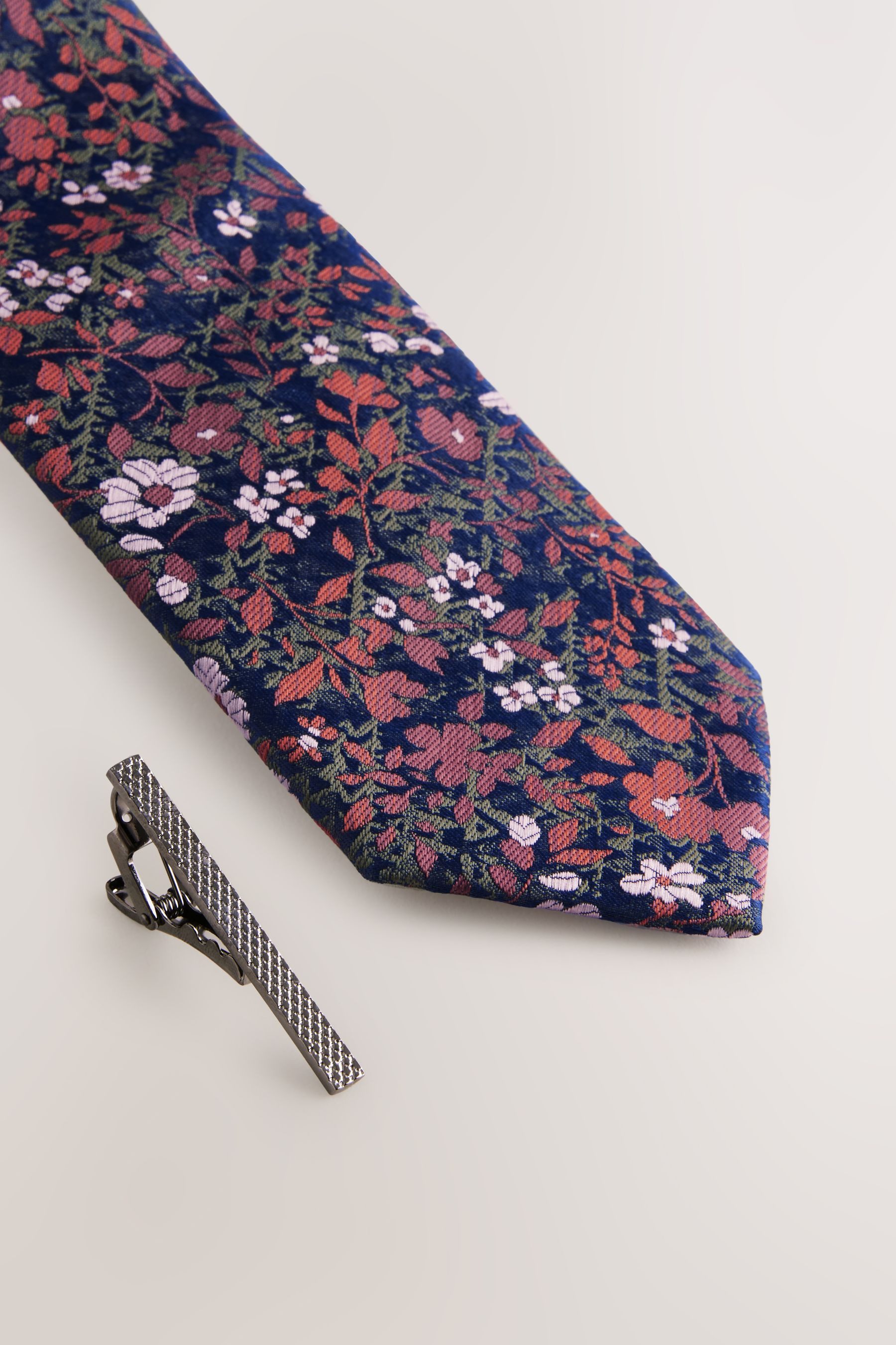 Next Krawatte Krawatte mit floralem Print (2-St) günstig online kaufen